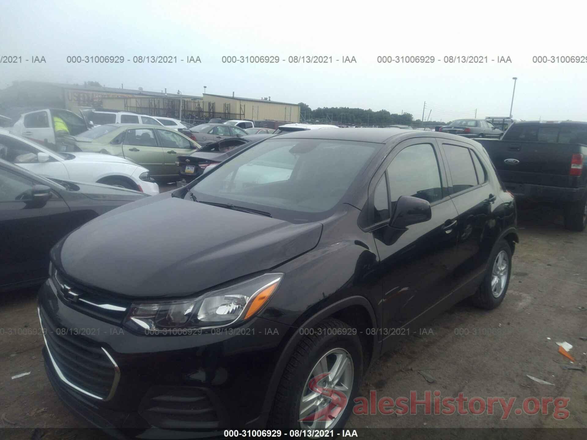 3GNCJKSB8KL319860 2019 CHEVROLET TRAX