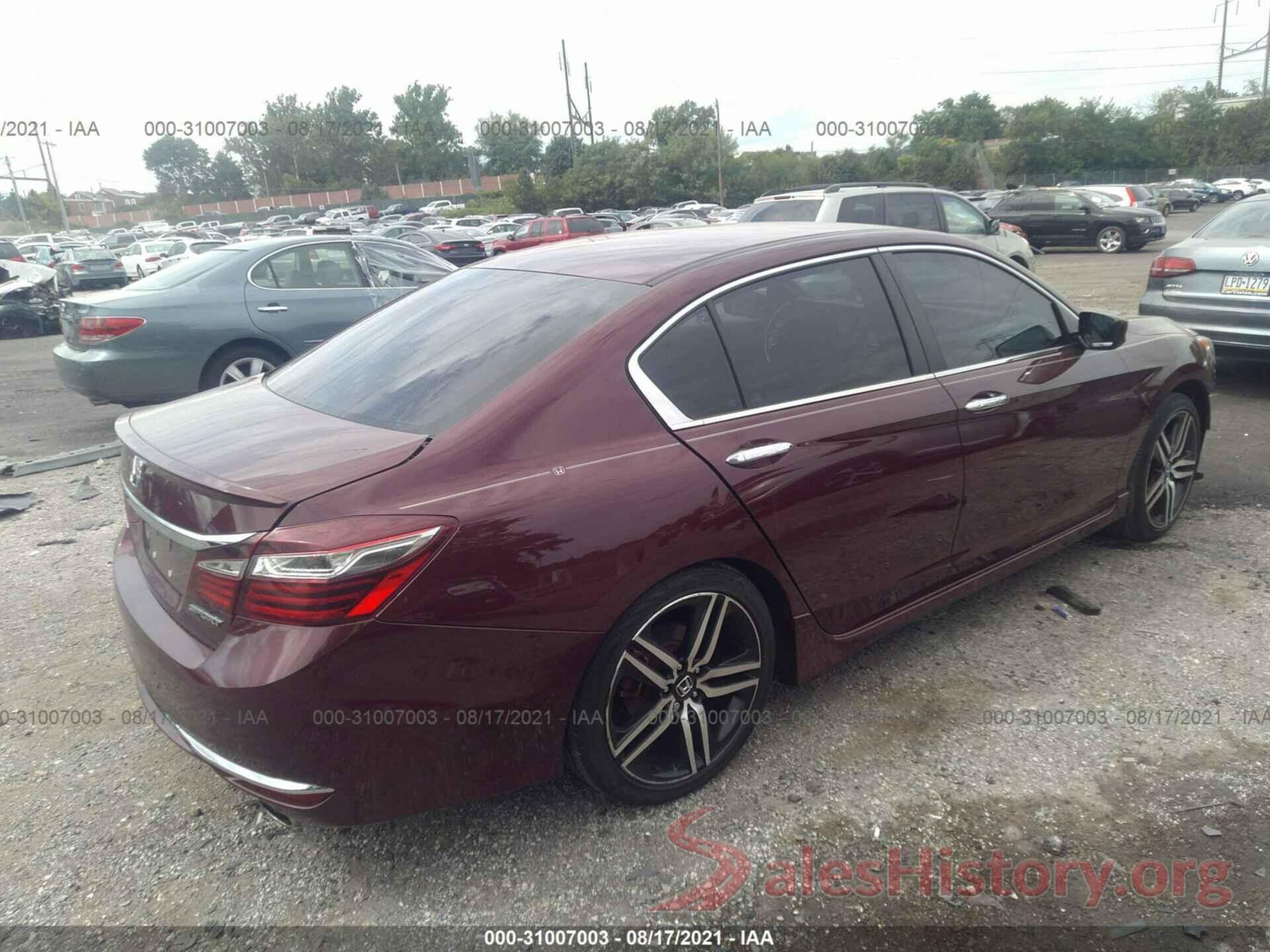 1HGCR2F57HA282940 2017 HONDA ACCORD SEDAN