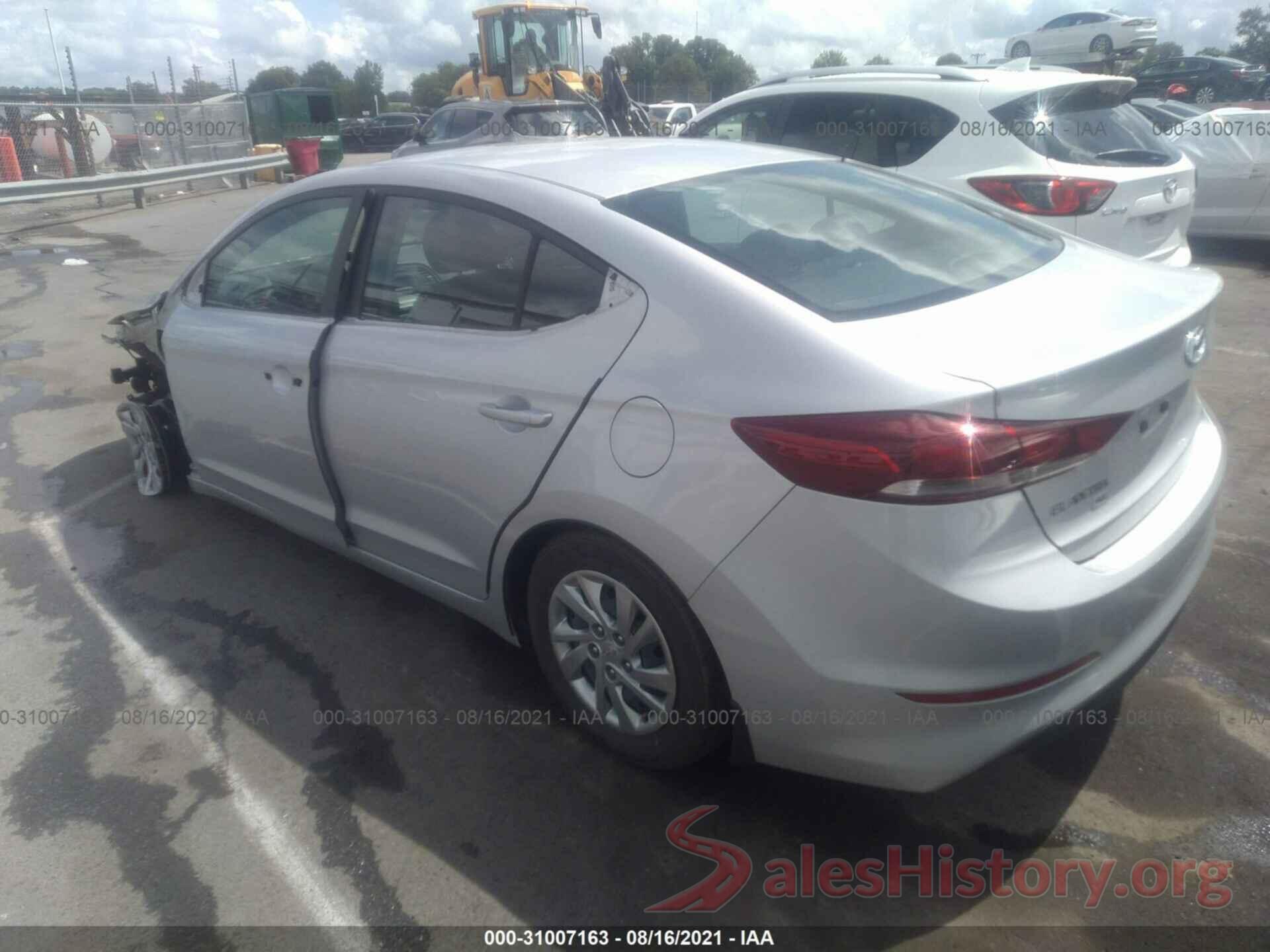 KMHD74LF9JU586112 2018 HYUNDAI ELANTRA