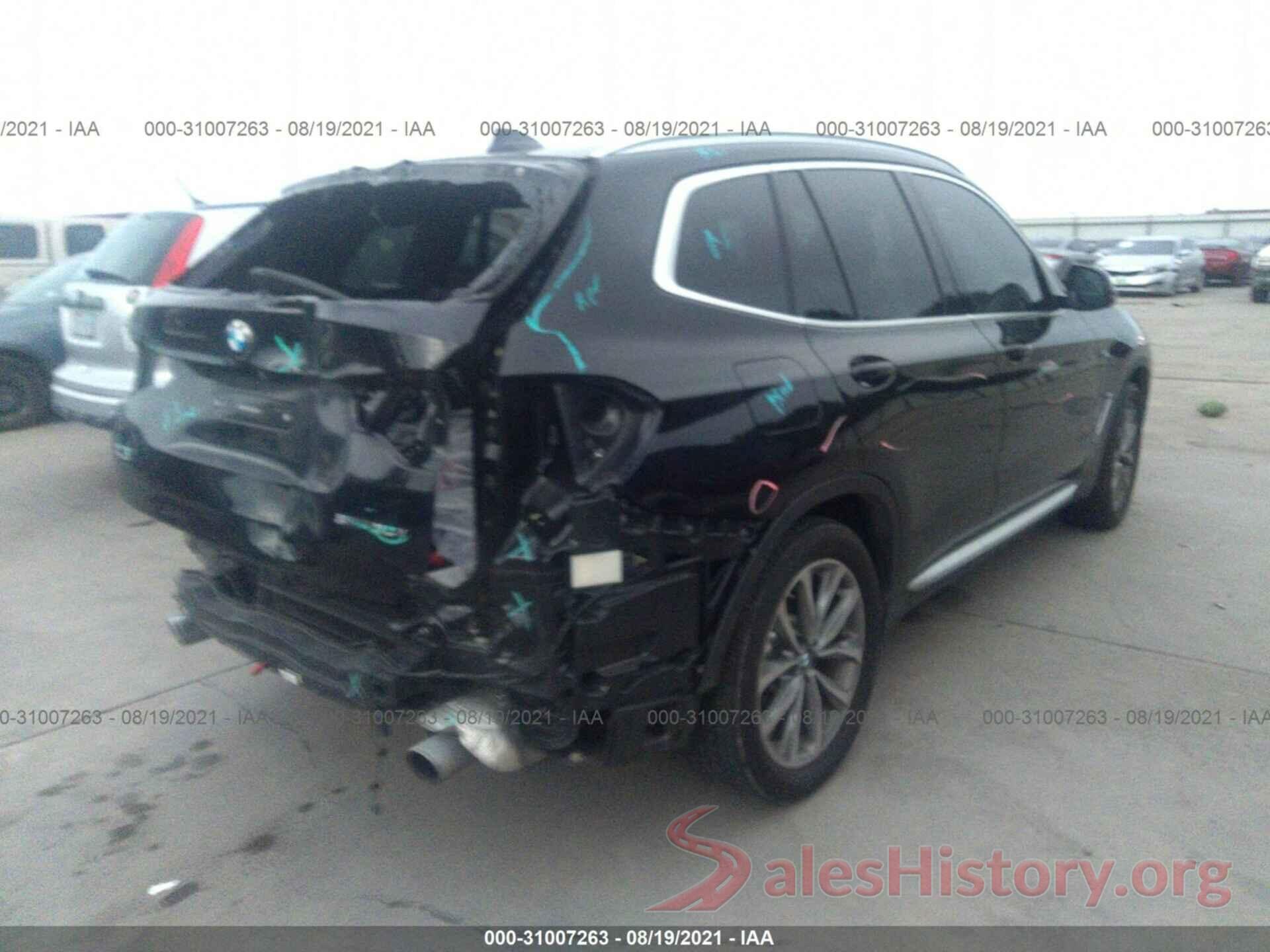 5UXTR7C57KLR48835 2019 BMW X3