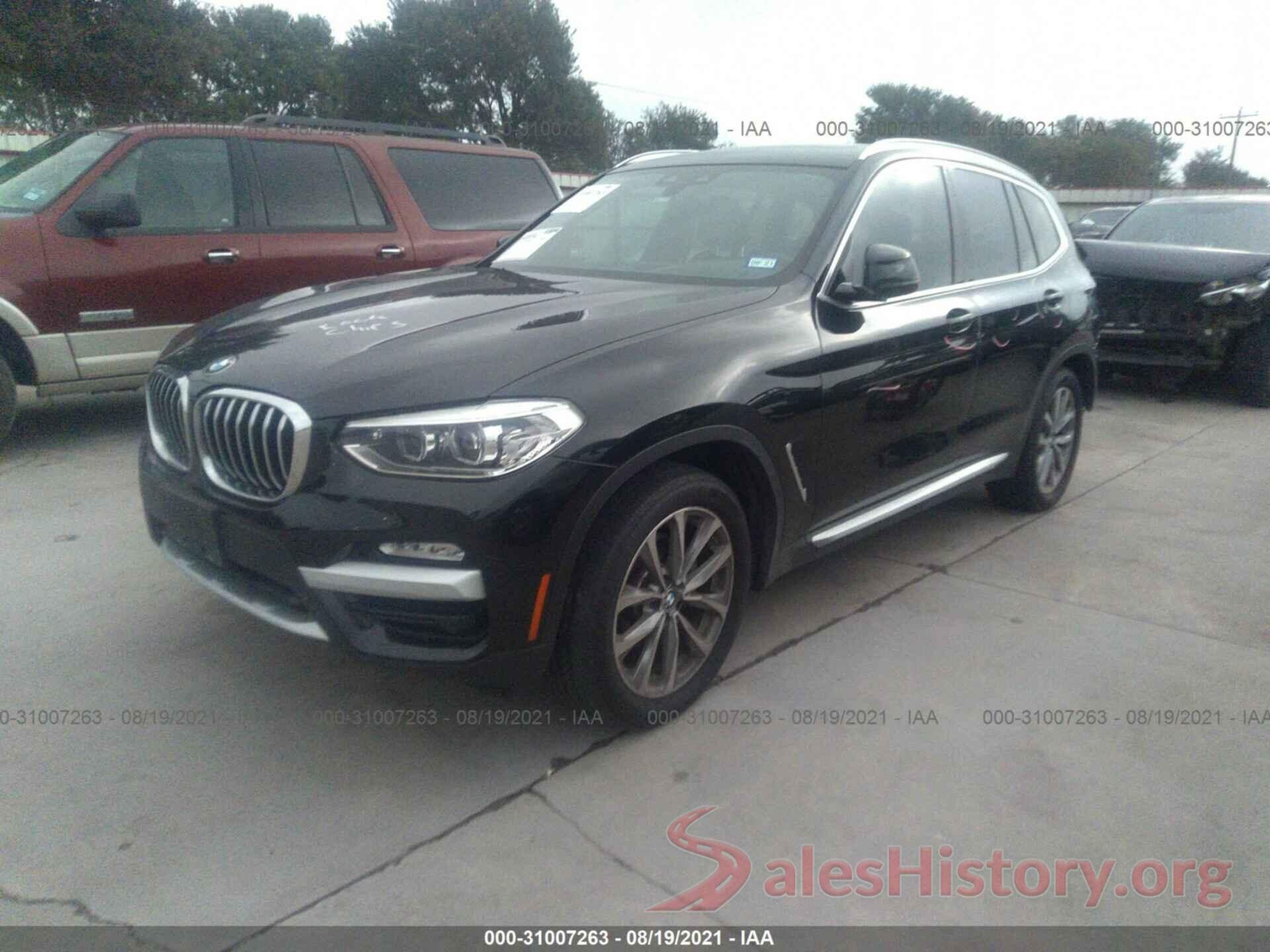 5UXTR7C57KLR48835 2019 BMW X3