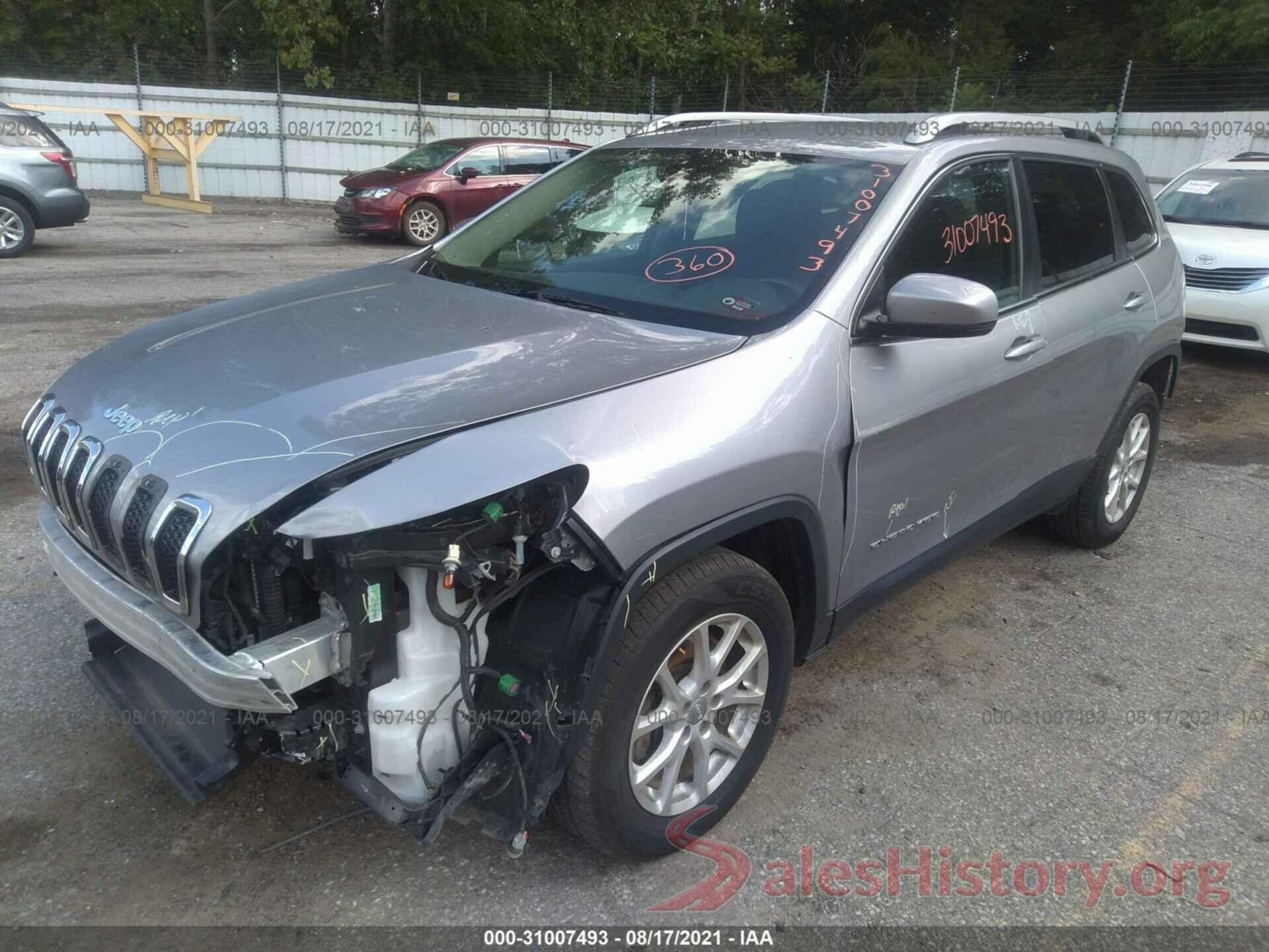 1C4PJMCS4GW296910 2016 JEEP CHEROKEE