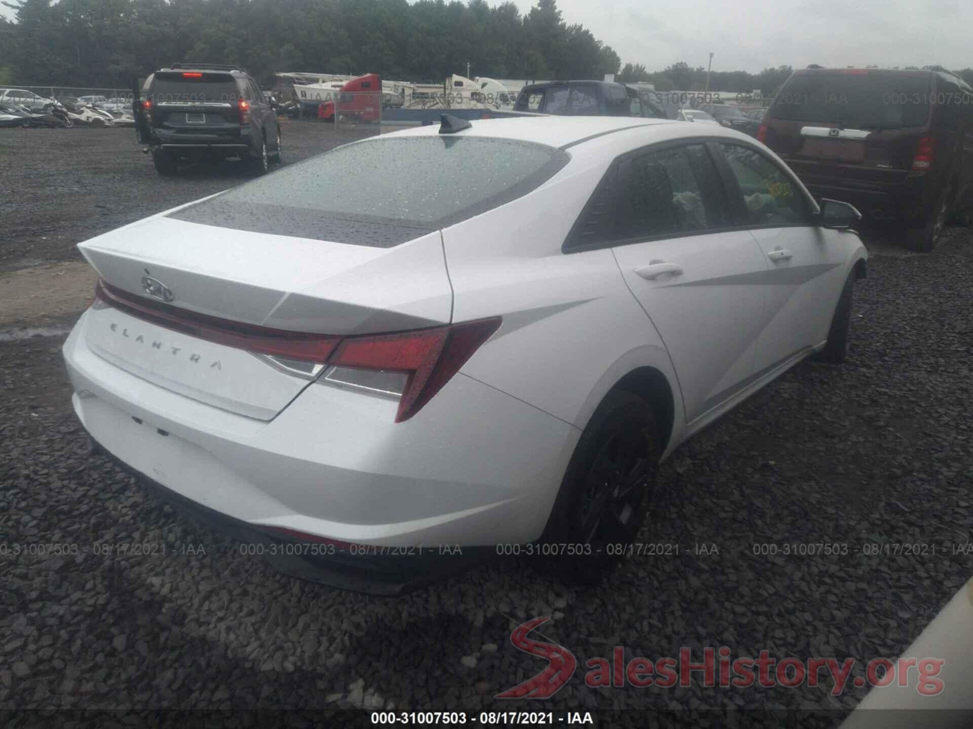 5NPLS4AG9MH048907 2021 HYUNDAI ELANTRA