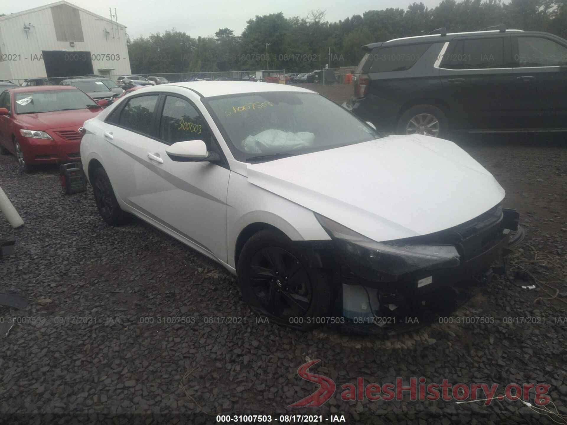 5NPLS4AG9MH048907 2021 HYUNDAI ELANTRA