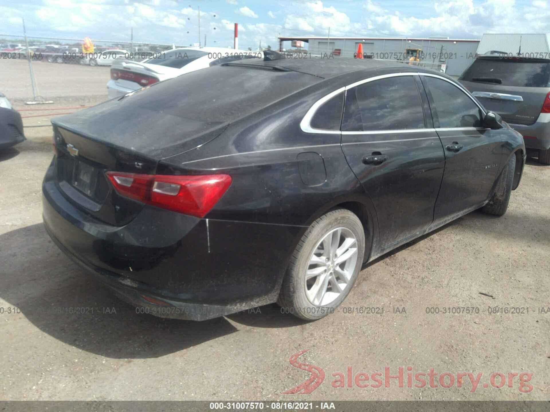 1G1ZE5ST5GF350205 2016 CHEVROLET MALIBU