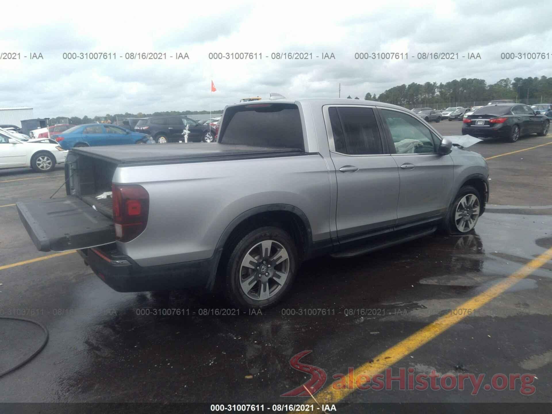 5FPYK2F55HB003007 2017 HONDA RIDGELINE