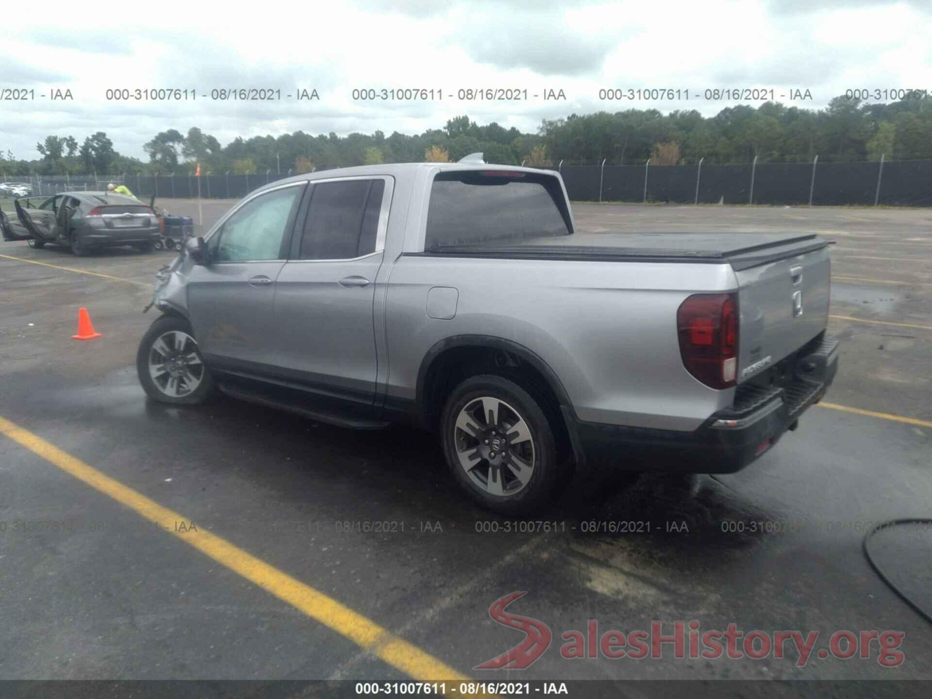 5FPYK2F55HB003007 2017 HONDA RIDGELINE