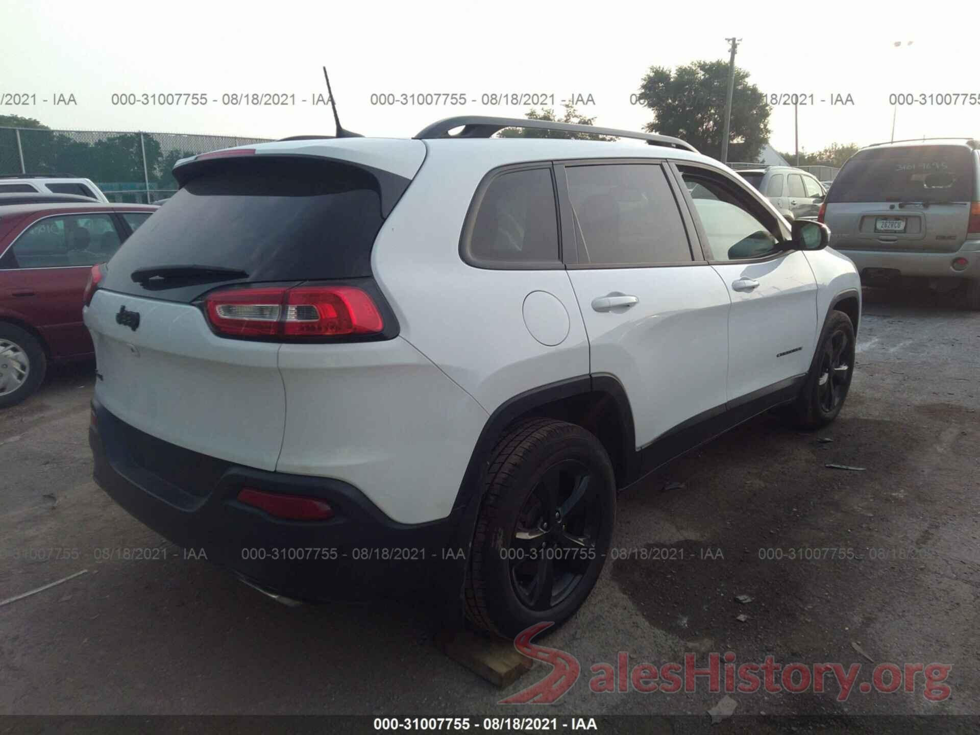 1C4PJMCS7GW154910 2016 JEEP CHEROKEE