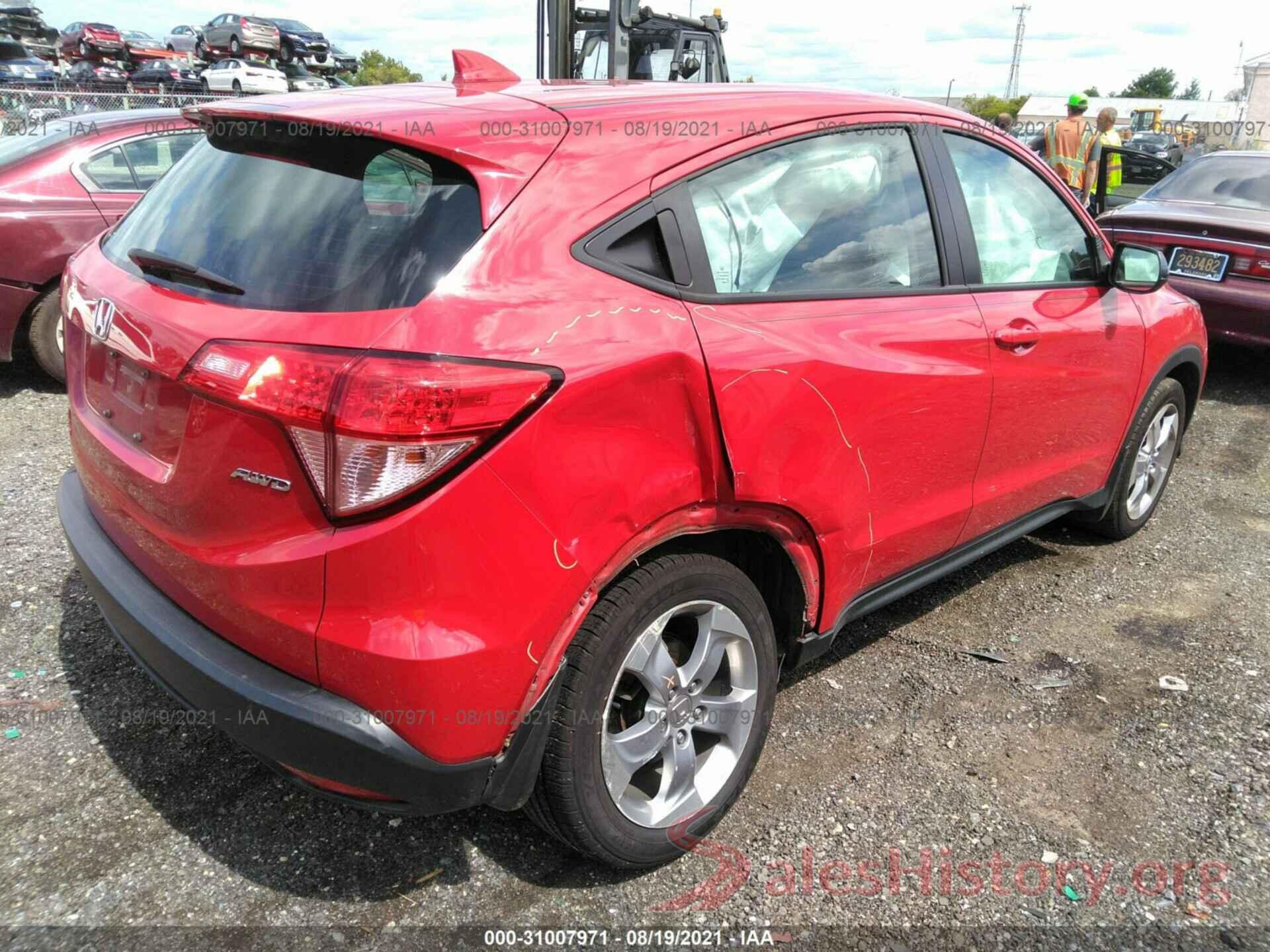 3CZRU6H32JM710765 2018 HONDA HR-V