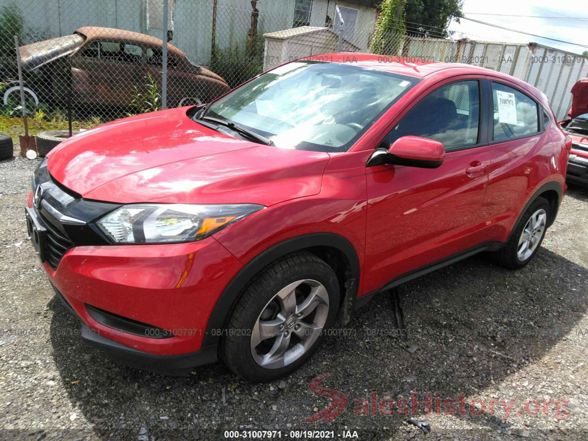 3CZRU6H32JM710765 2018 HONDA HR-V