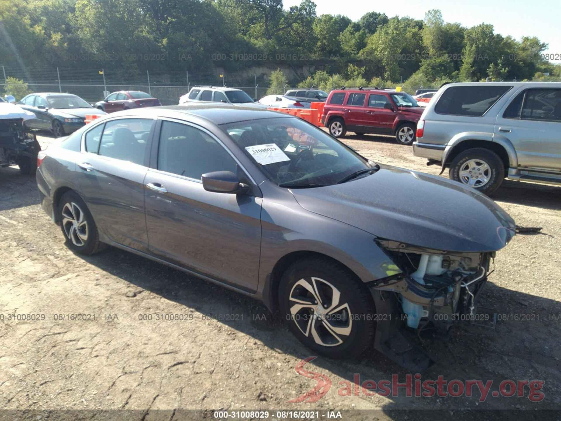 1HGCR2F31GA247033 2016 HONDA ACCORD SEDAN