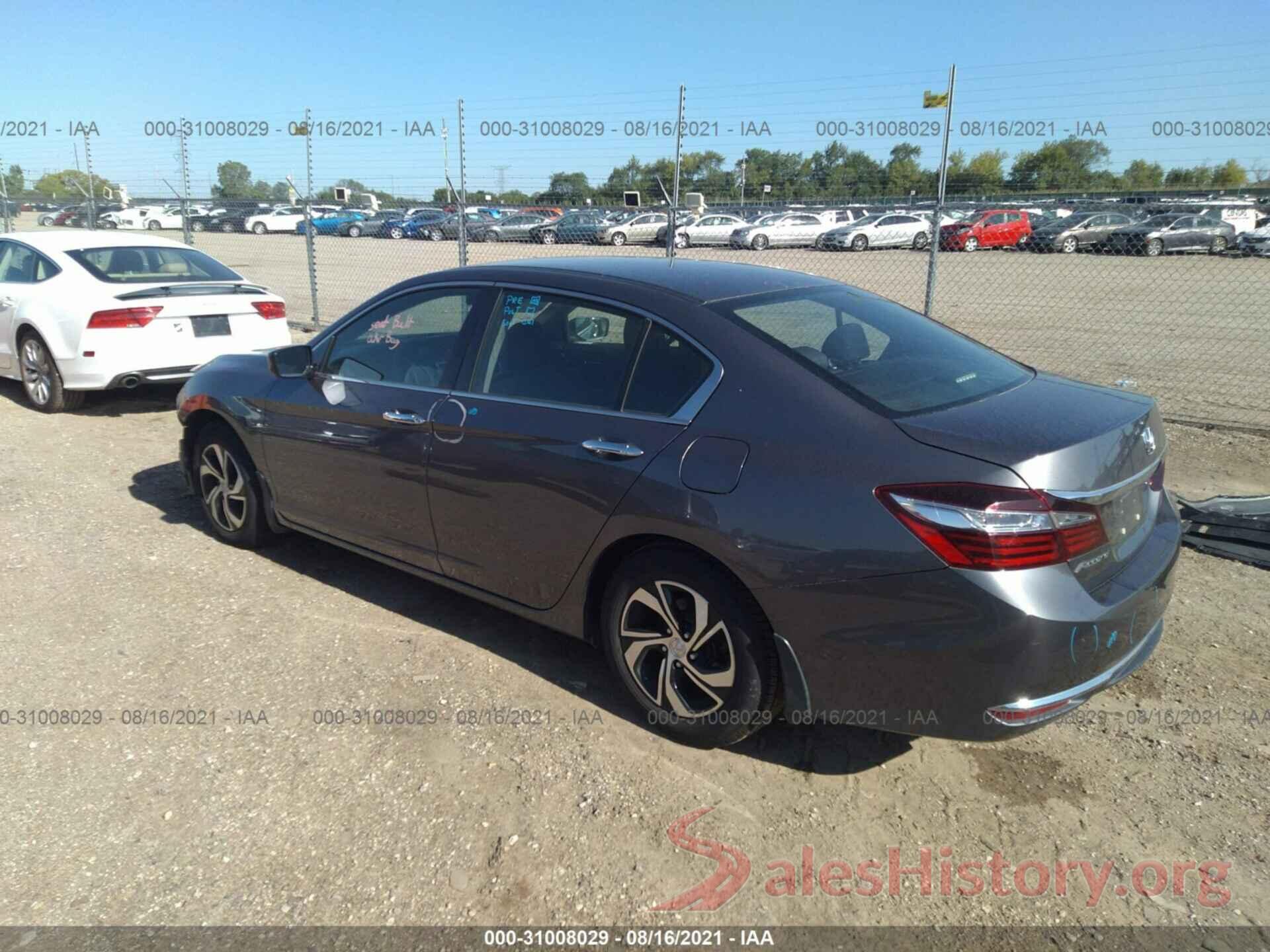 1HGCR2F31GA247033 2016 HONDA ACCORD SEDAN