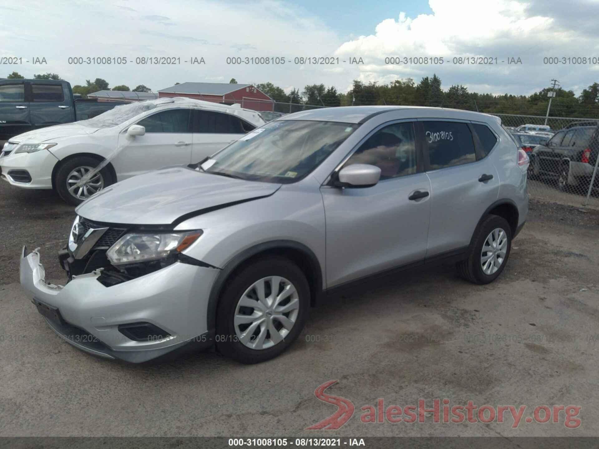 KNMAT2MT5GP632022 2016 NISSAN ROGUE