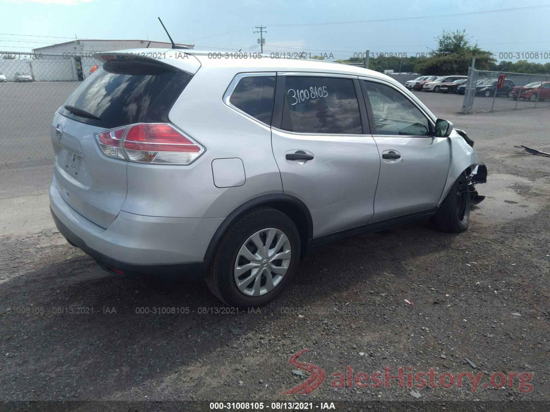 KNMAT2MT5GP632022 2016 NISSAN ROGUE