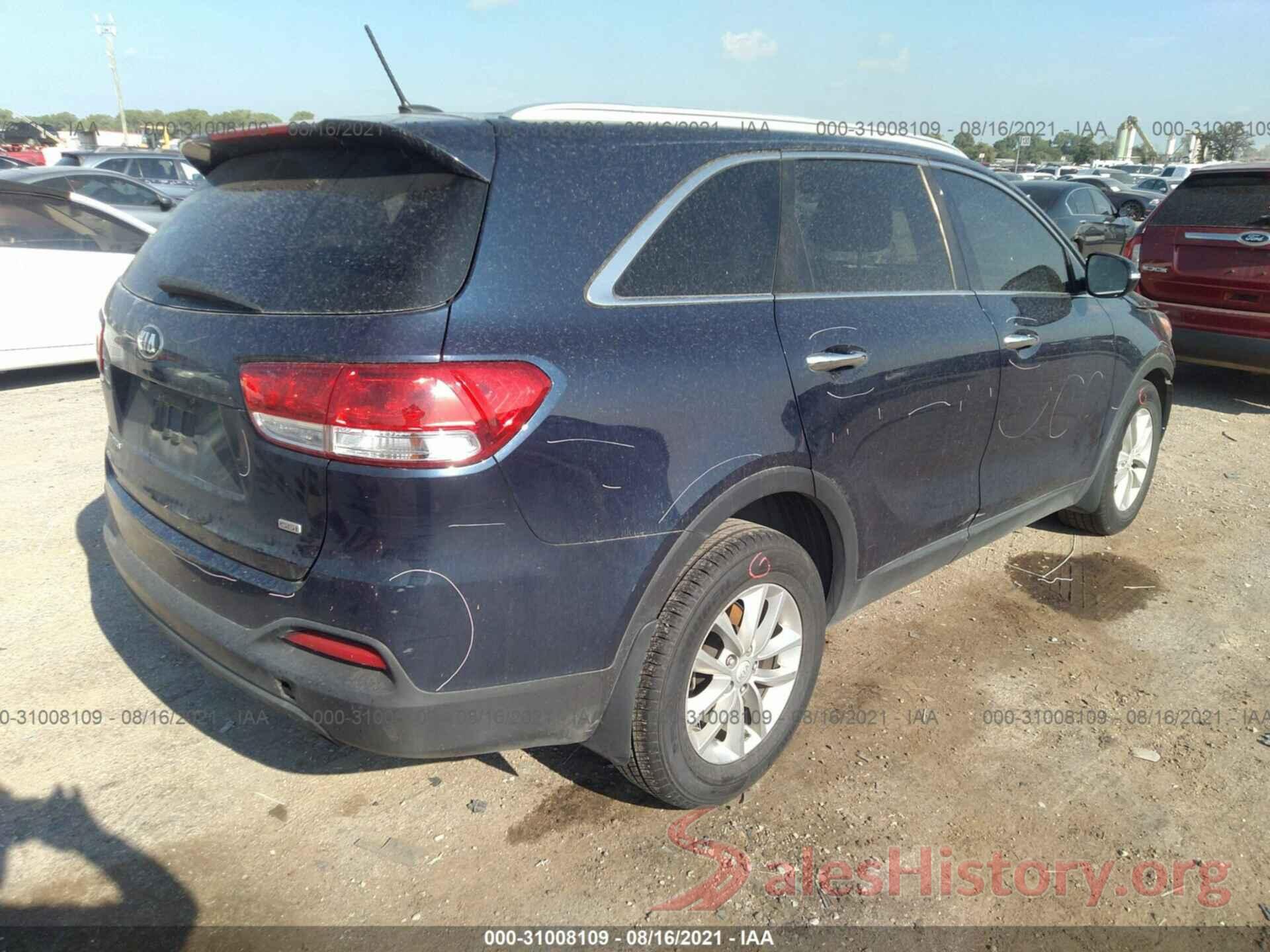 5XYPG4A37GG135572 2016 KIA SORENTO