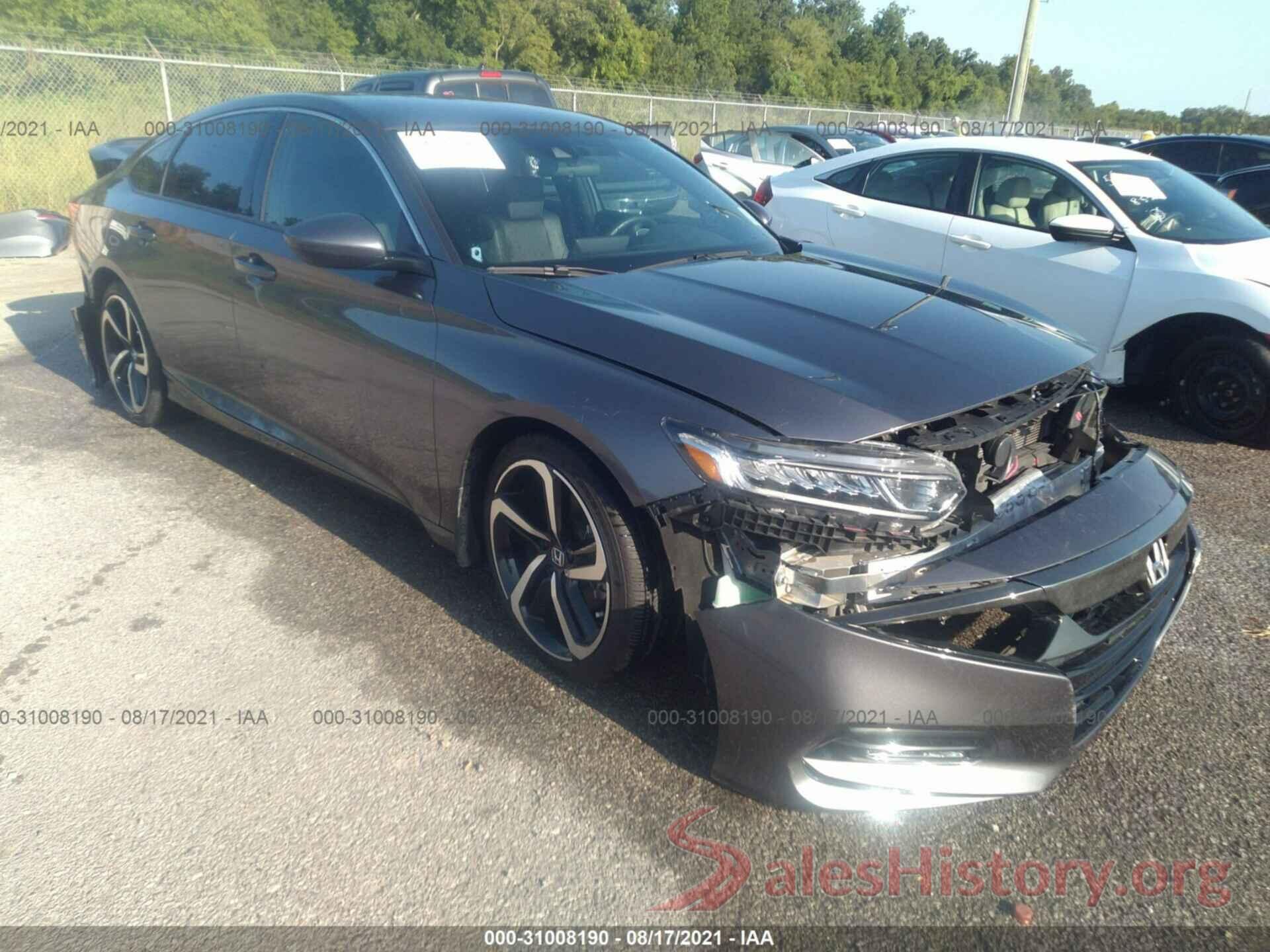 1HGCV1F32KA008007 2019 HONDA ACCORD SEDAN