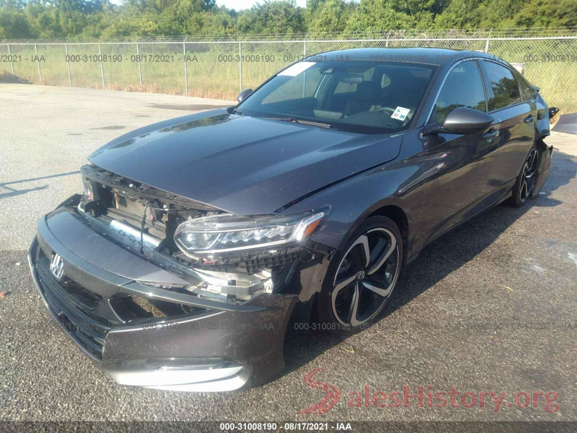 1HGCV1F32KA008007 2019 HONDA ACCORD SEDAN