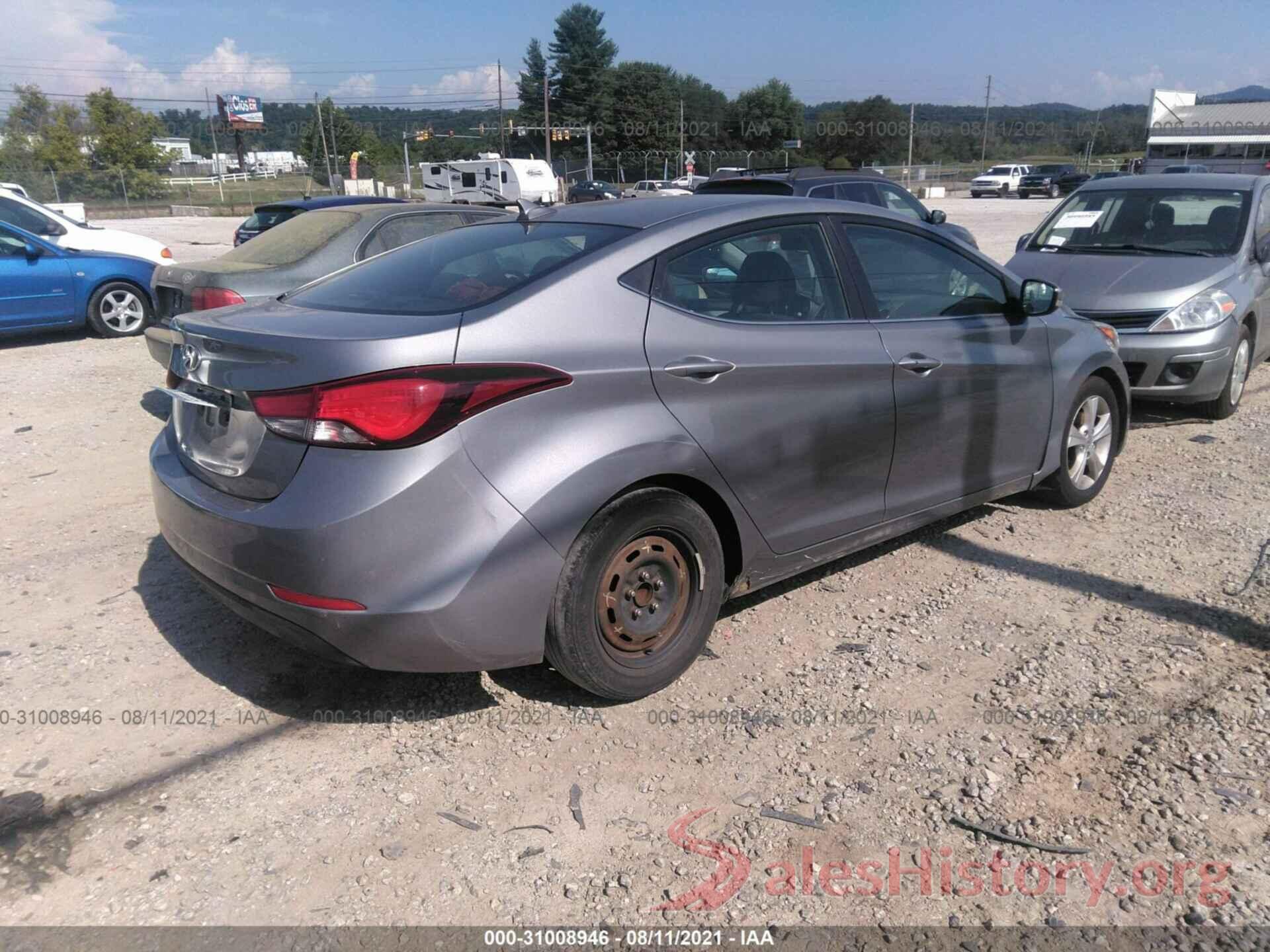 KMHDH4AE4GU479517 2016 HYUNDAI ELANTRA