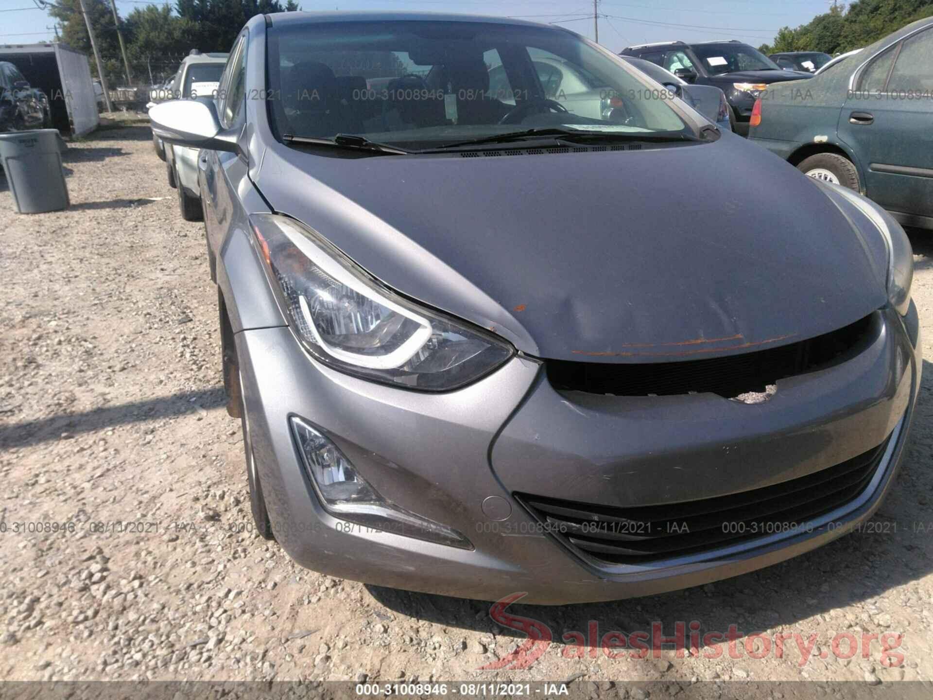 KMHDH4AE4GU479517 2016 HYUNDAI ELANTRA