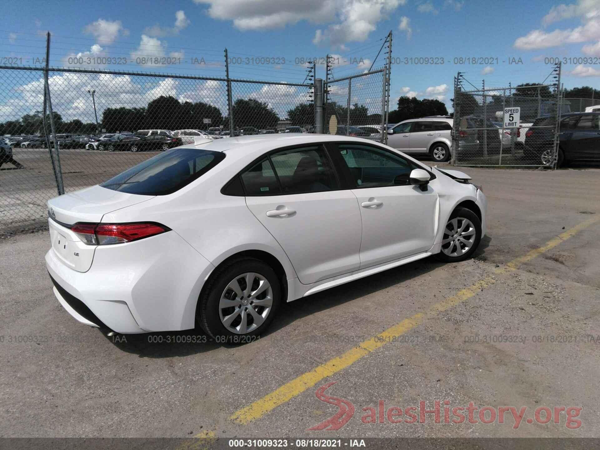 5YFEPMAEXMP206974 2021 TOYOTA COROLLA