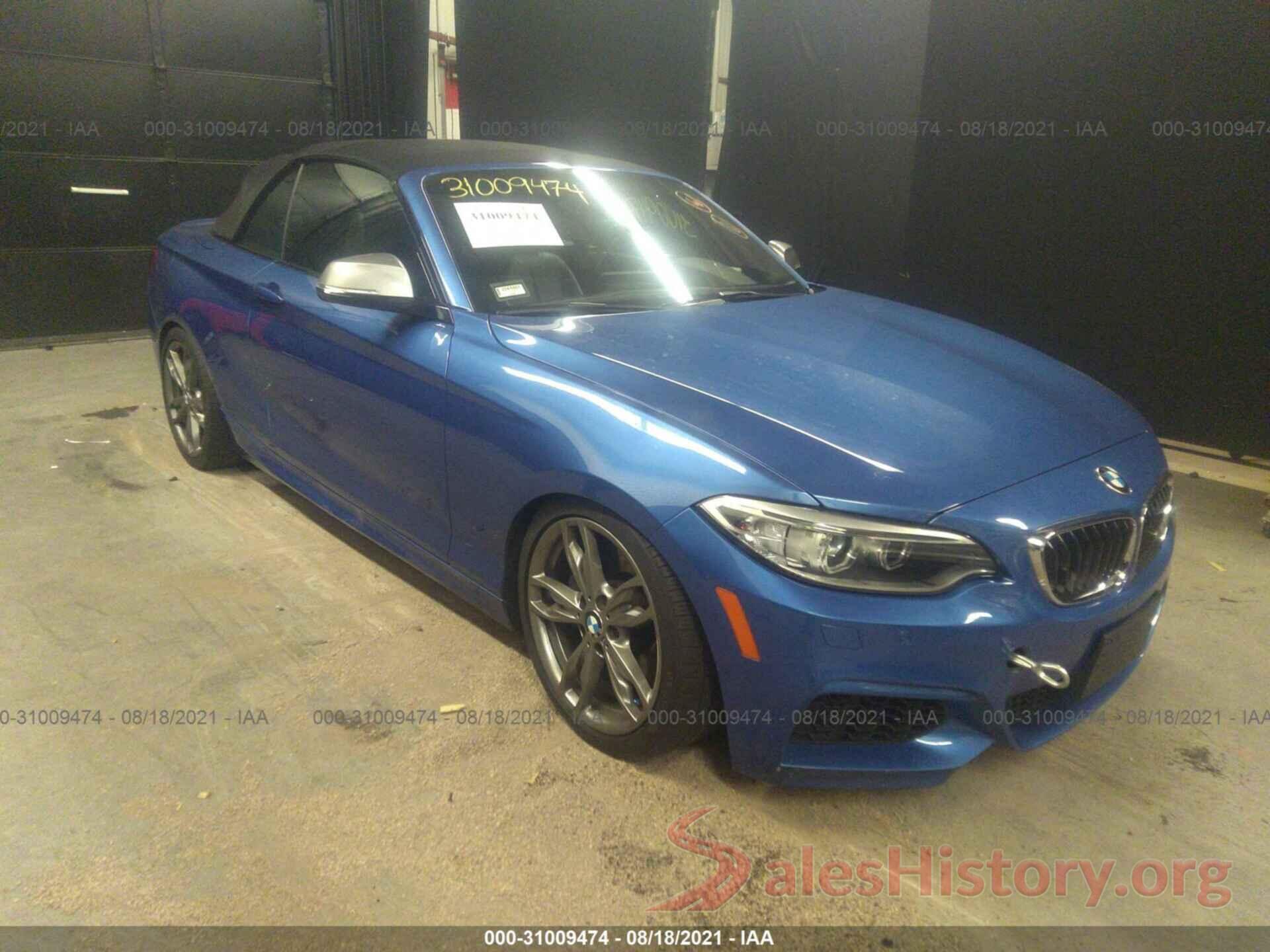 WBA1M5C5XGV327075 2016 BMW 2 SERIES