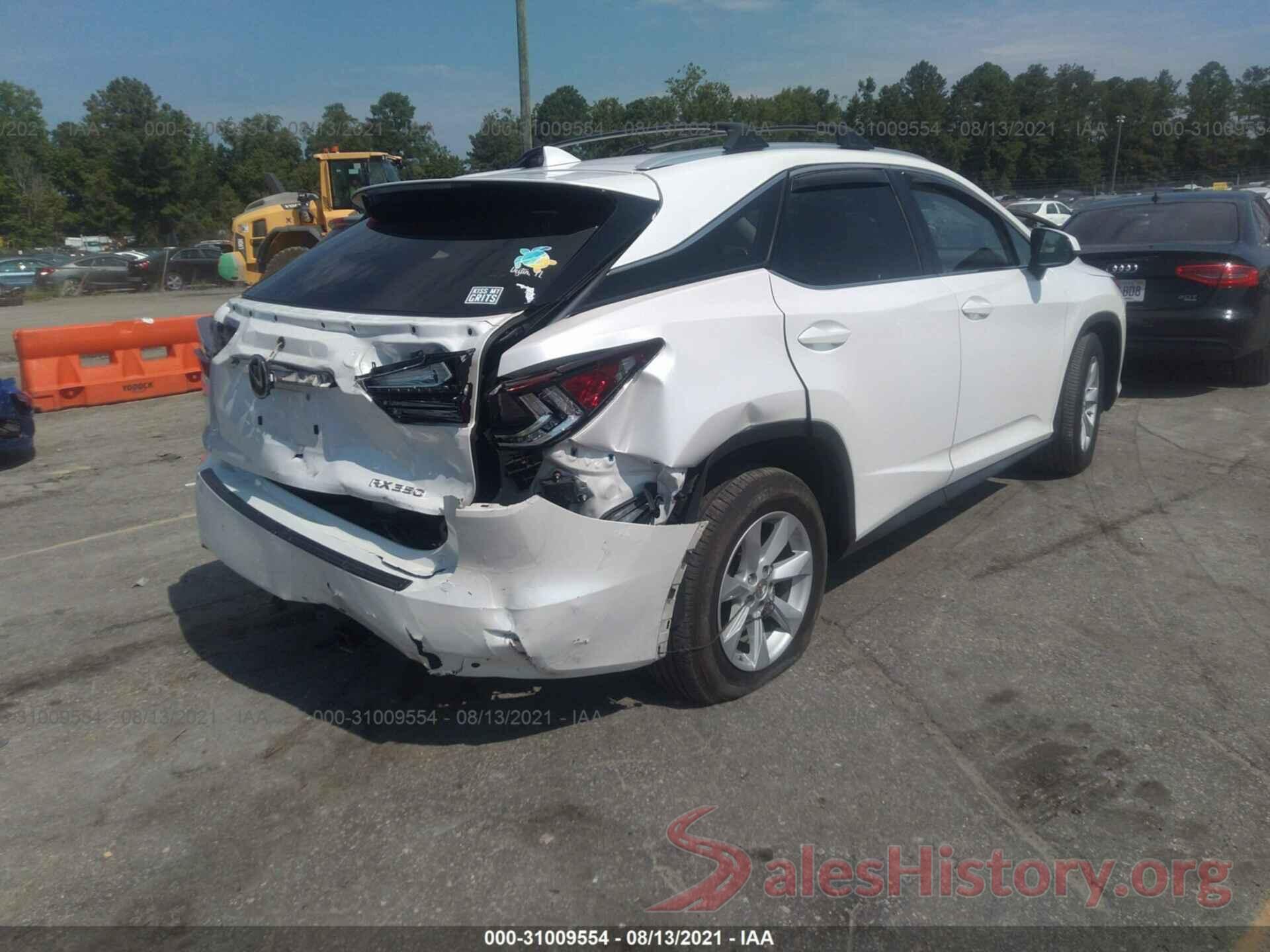 2T2BZMCA2HC059140 2017 LEXUS RX