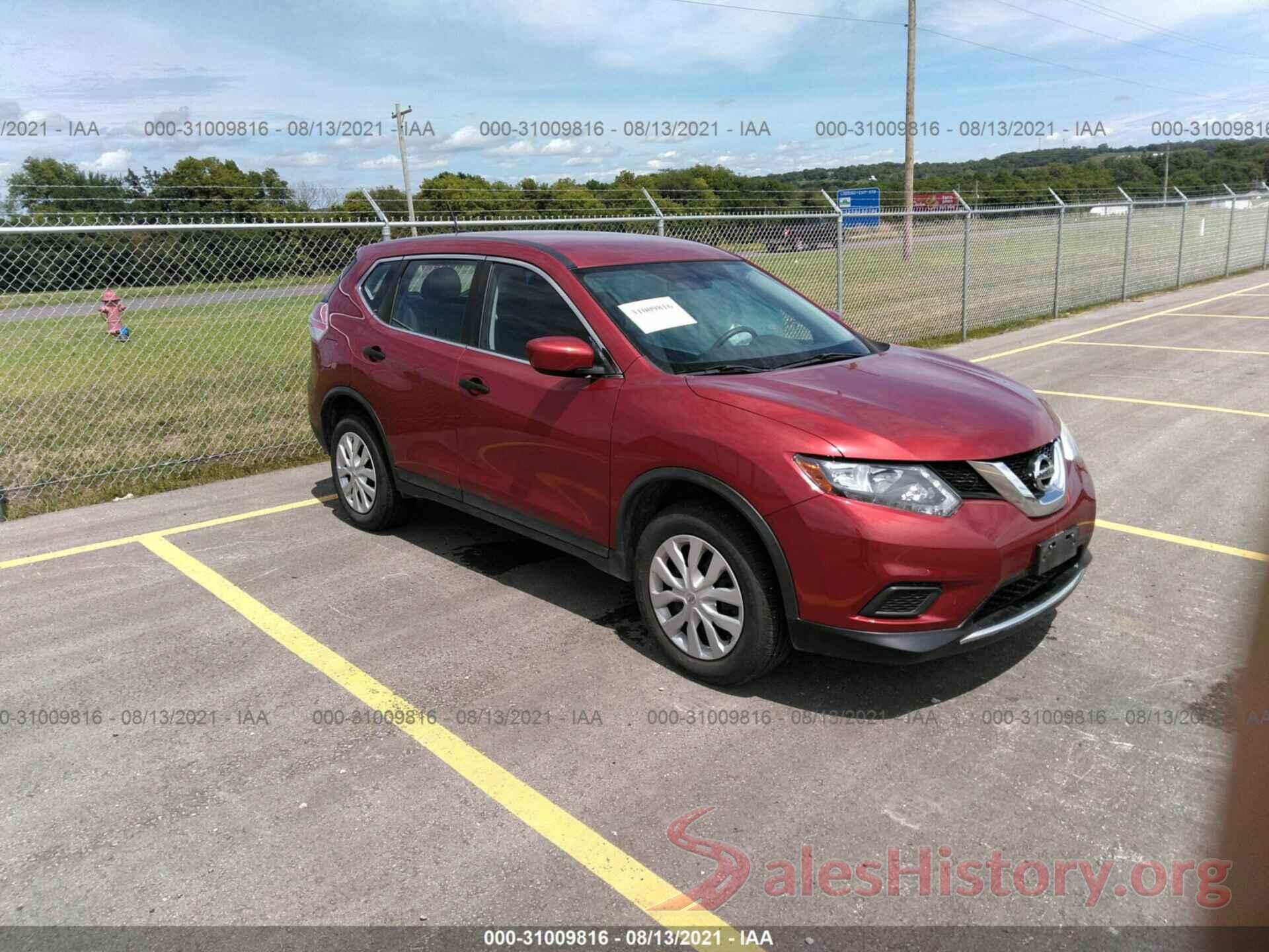 KNMAT2MV4GP638038 2016 NISSAN ROGUE