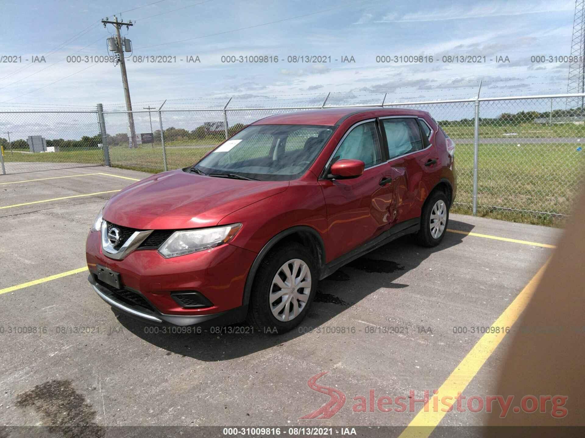 KNMAT2MV4GP638038 2016 NISSAN ROGUE