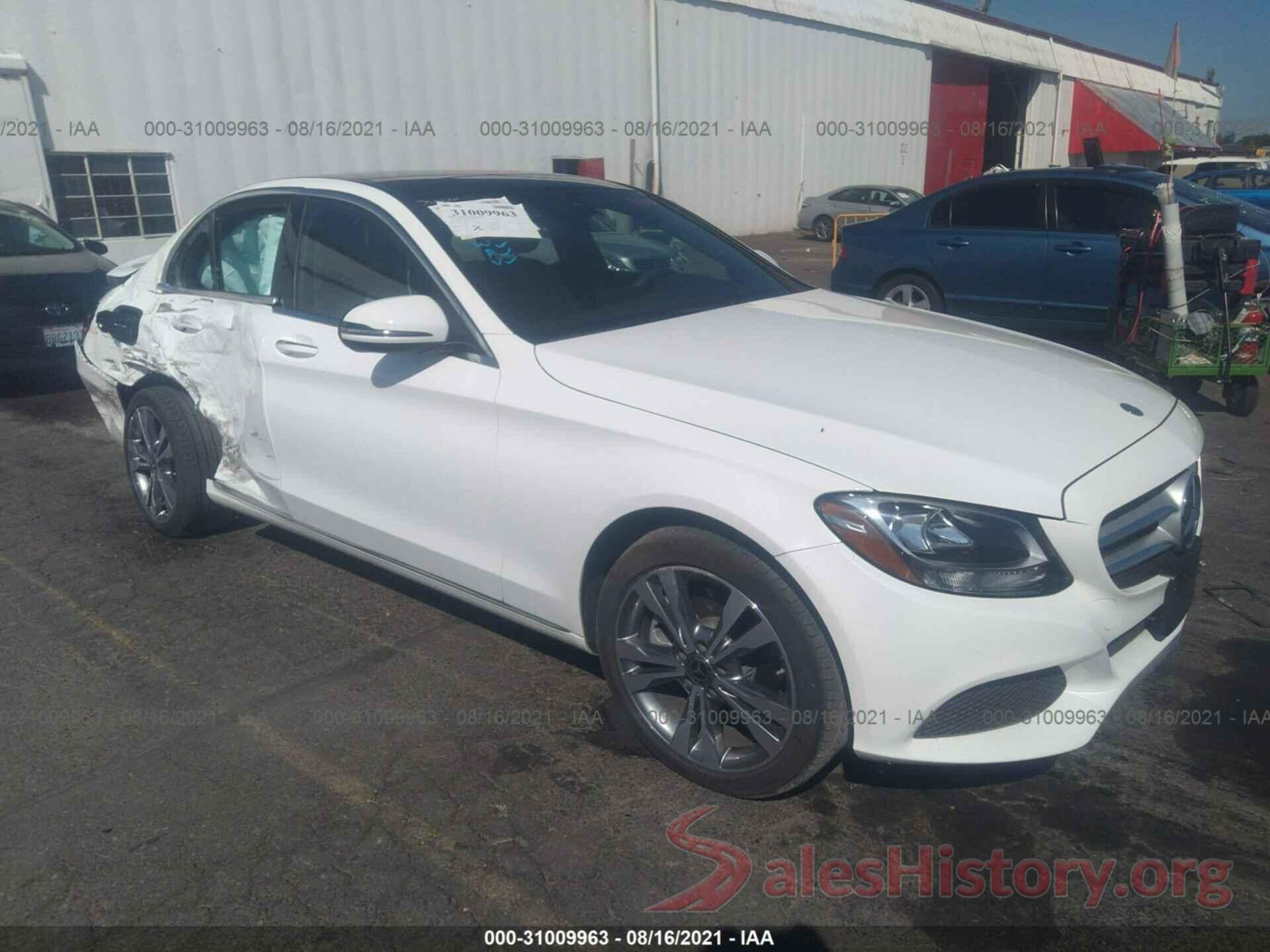 WDDWF4KB4JR413895 2018 MERCEDES-BENZ C-CLASS