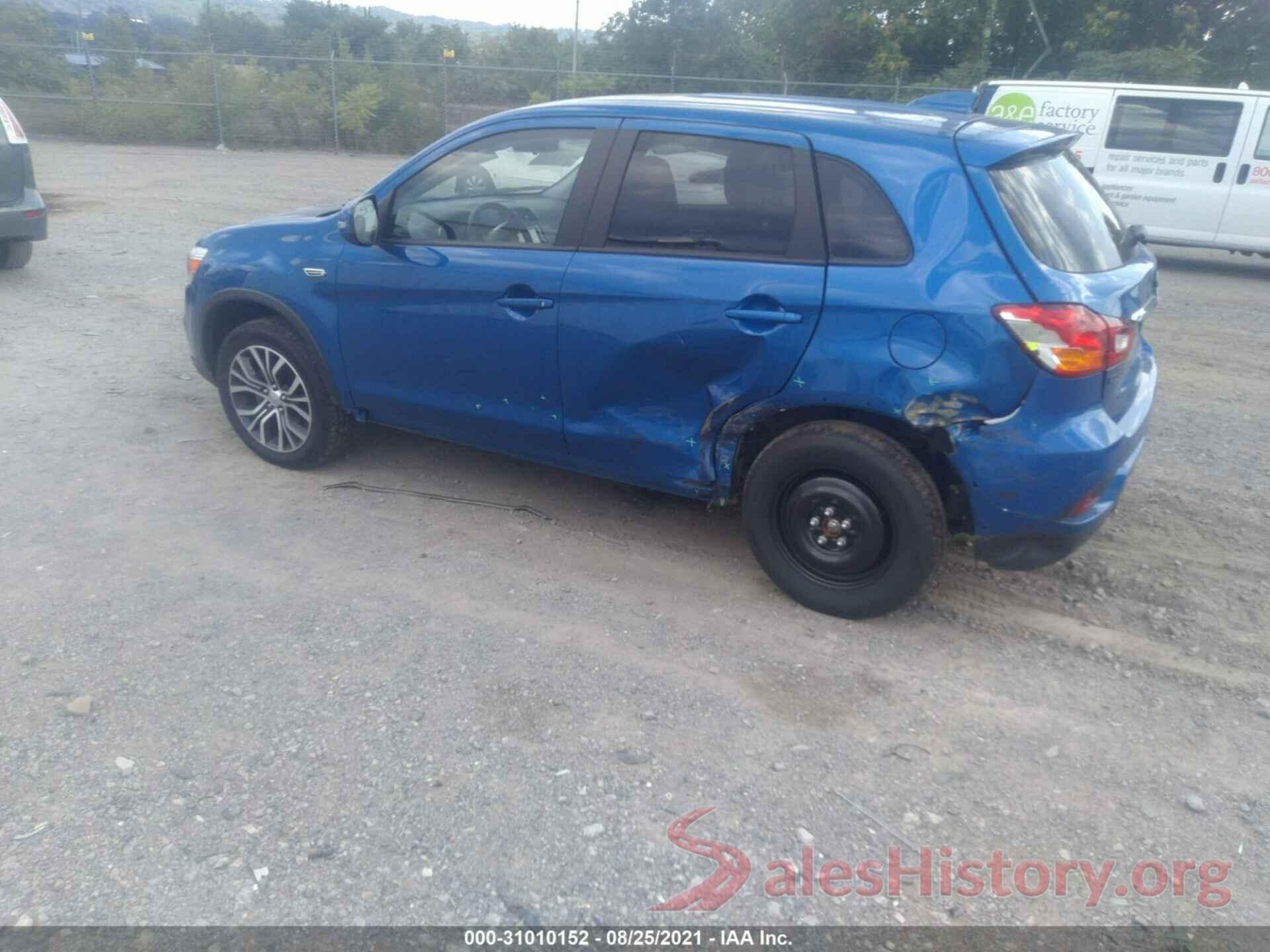 JA4AR3AU4KU020917 2019 MITSUBISHI OUTLANDER SPORT