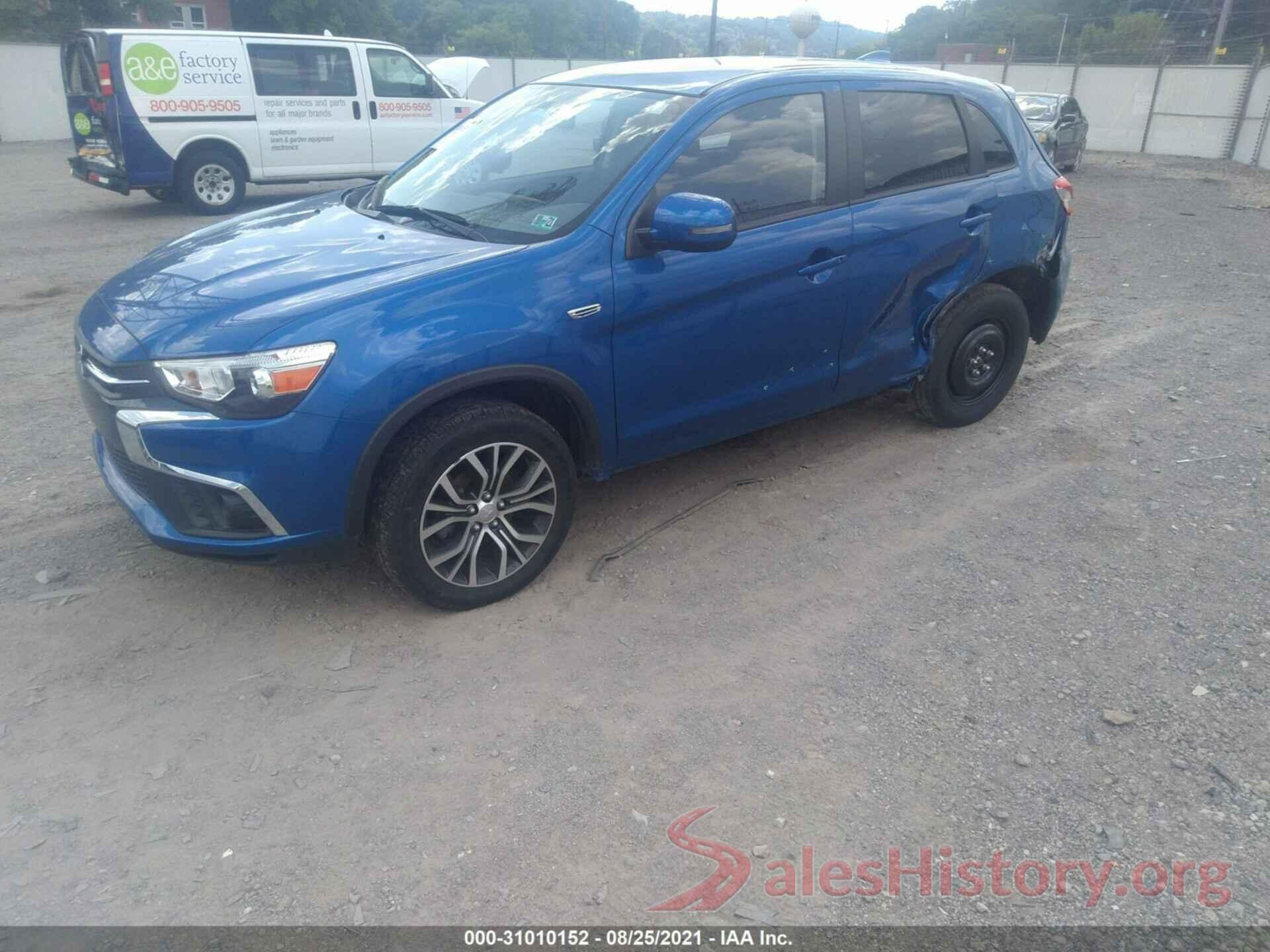 JA4AR3AU4KU020917 2019 MITSUBISHI OUTLANDER SPORT