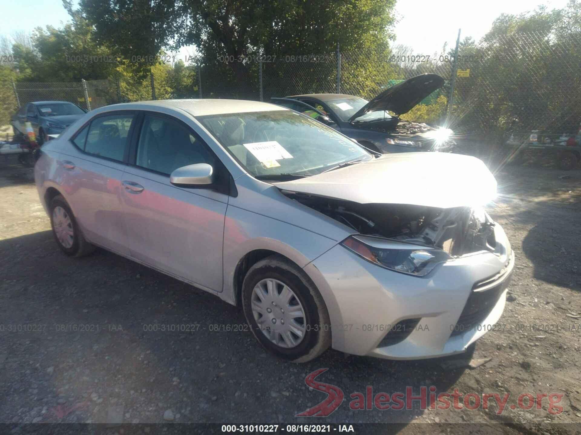 2T1BURHE1GC625587 2016 TOYOTA COROLLA