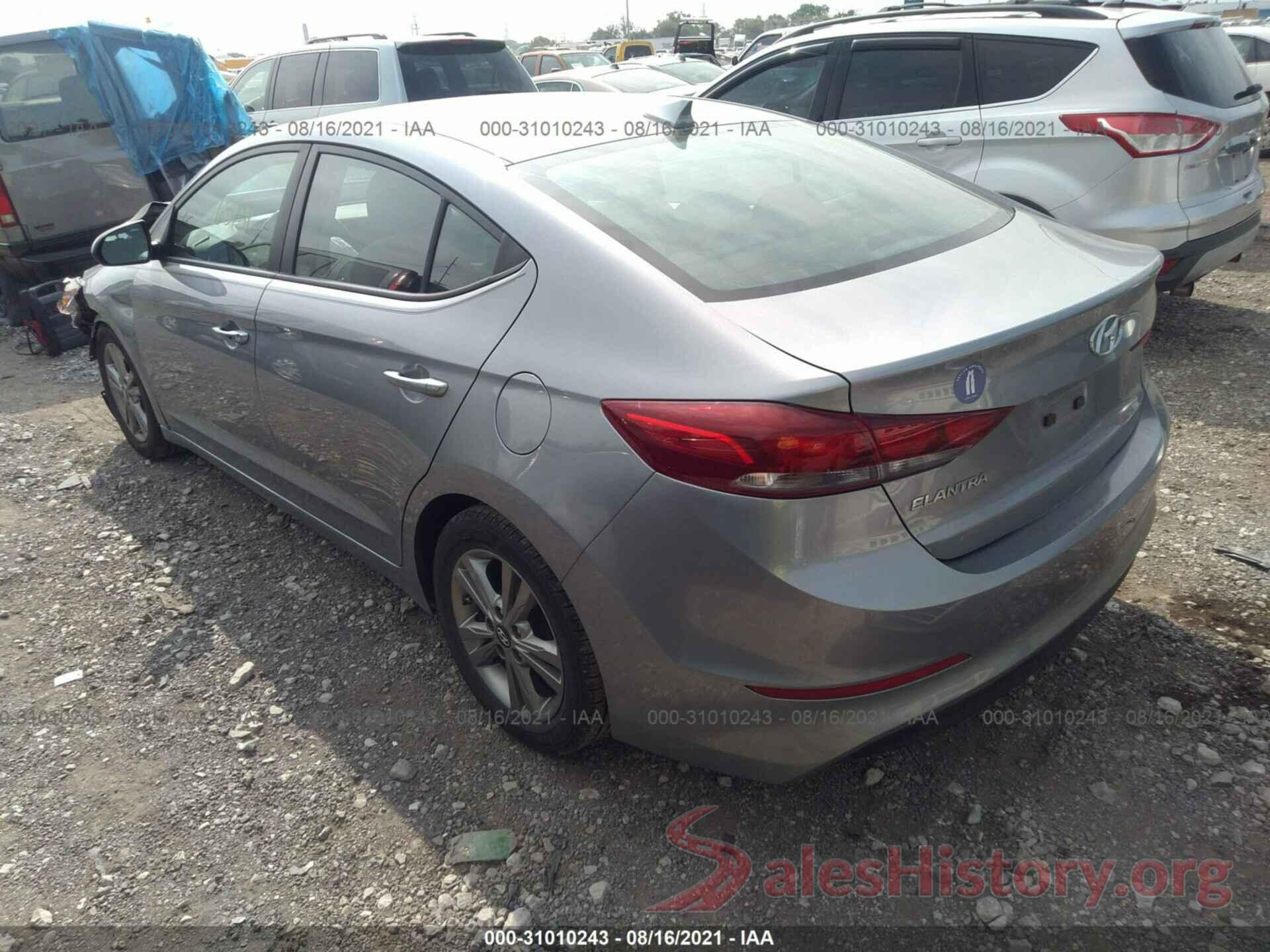 5NPD84LF6HH028000 2017 HYUNDAI ELANTRA