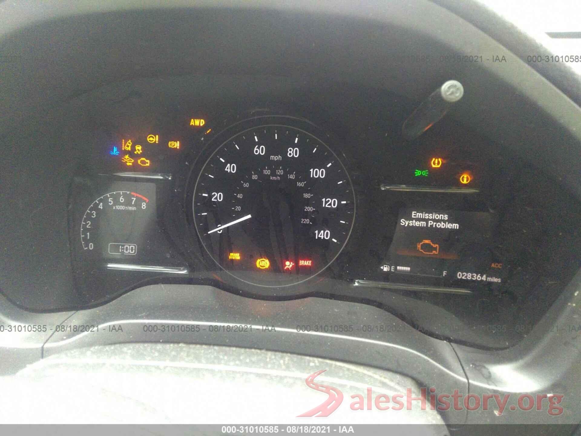 3CZRU6H91KM715591 2019 HONDA HR-V