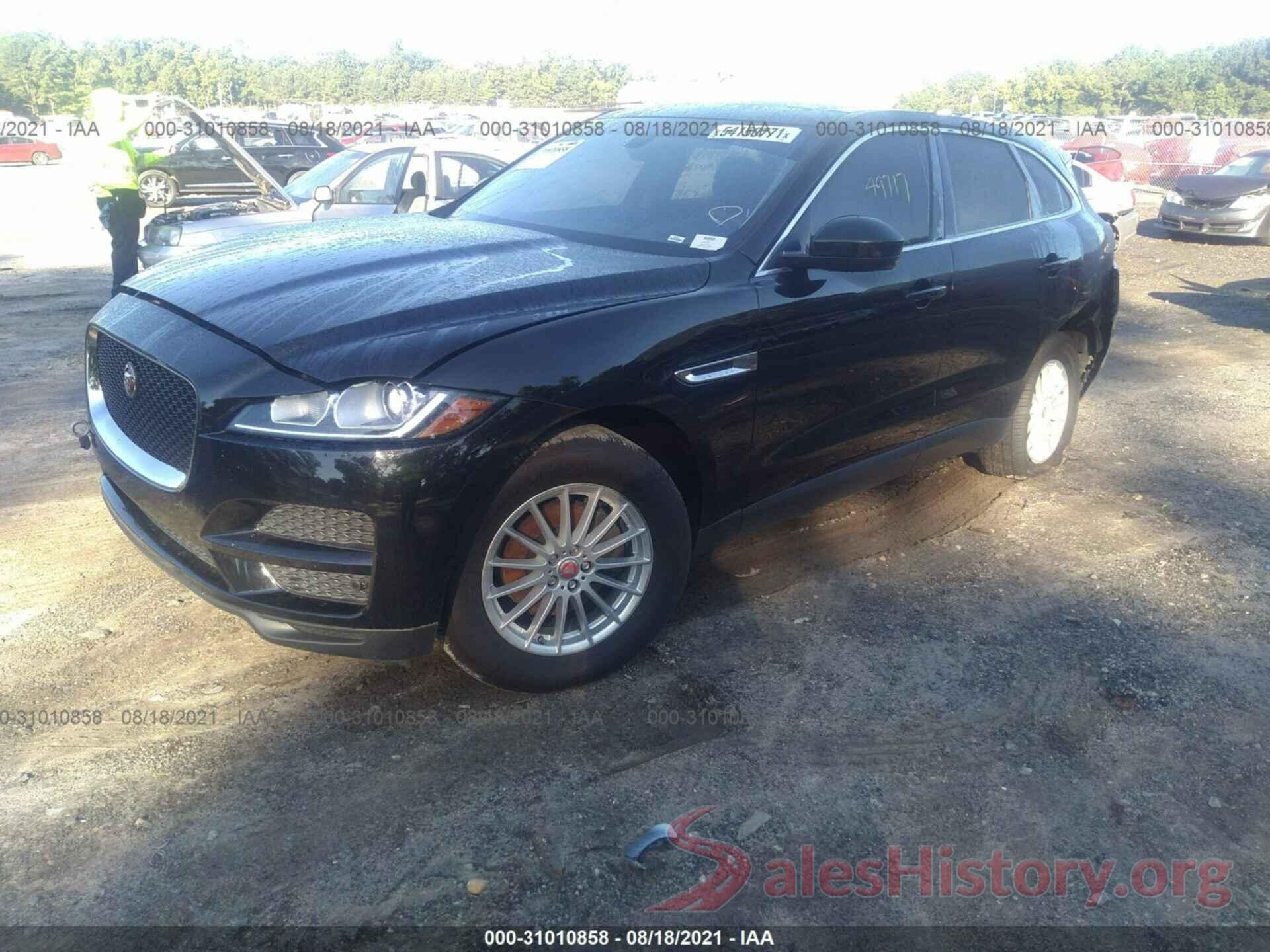 SADCS2FX1KA391684 2019 JAGUAR F-PACE