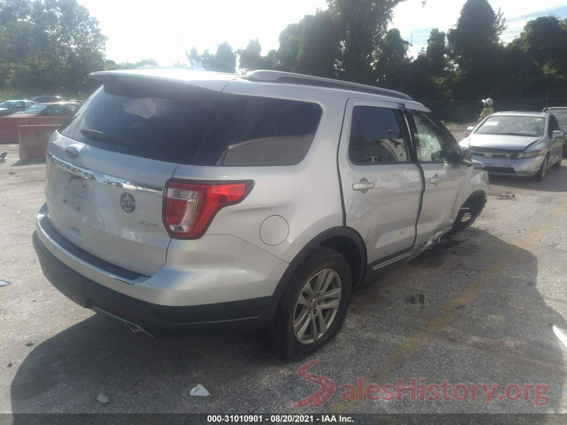 1FM5K8D88JGA36862 2018 FORD EXPLORER