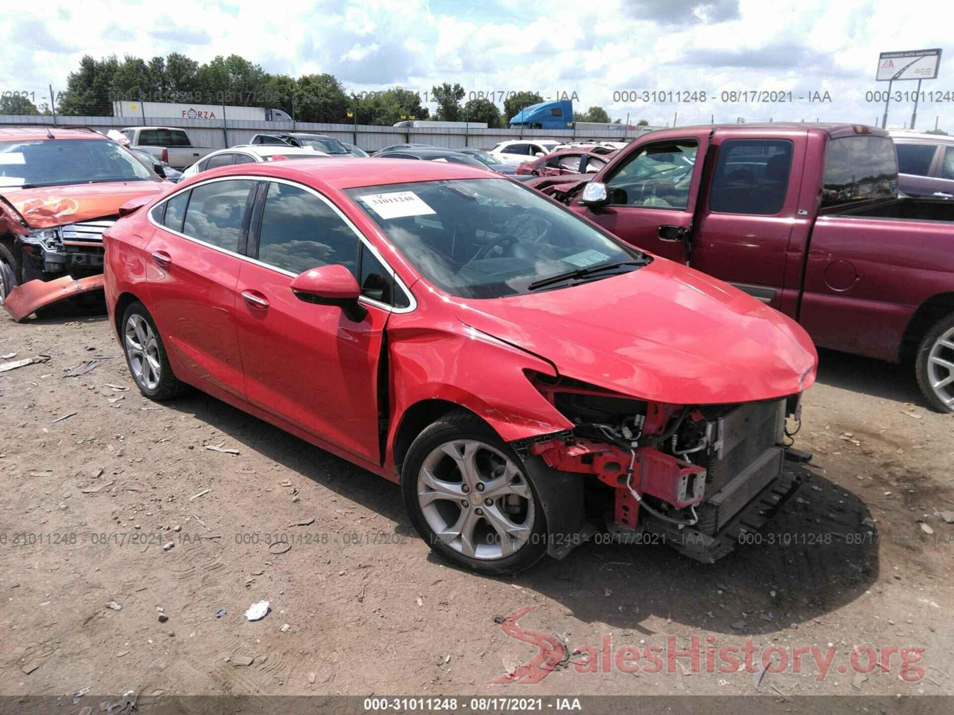 1G1BF5SM8J7172847 2018 CHEVROLET CRUZE