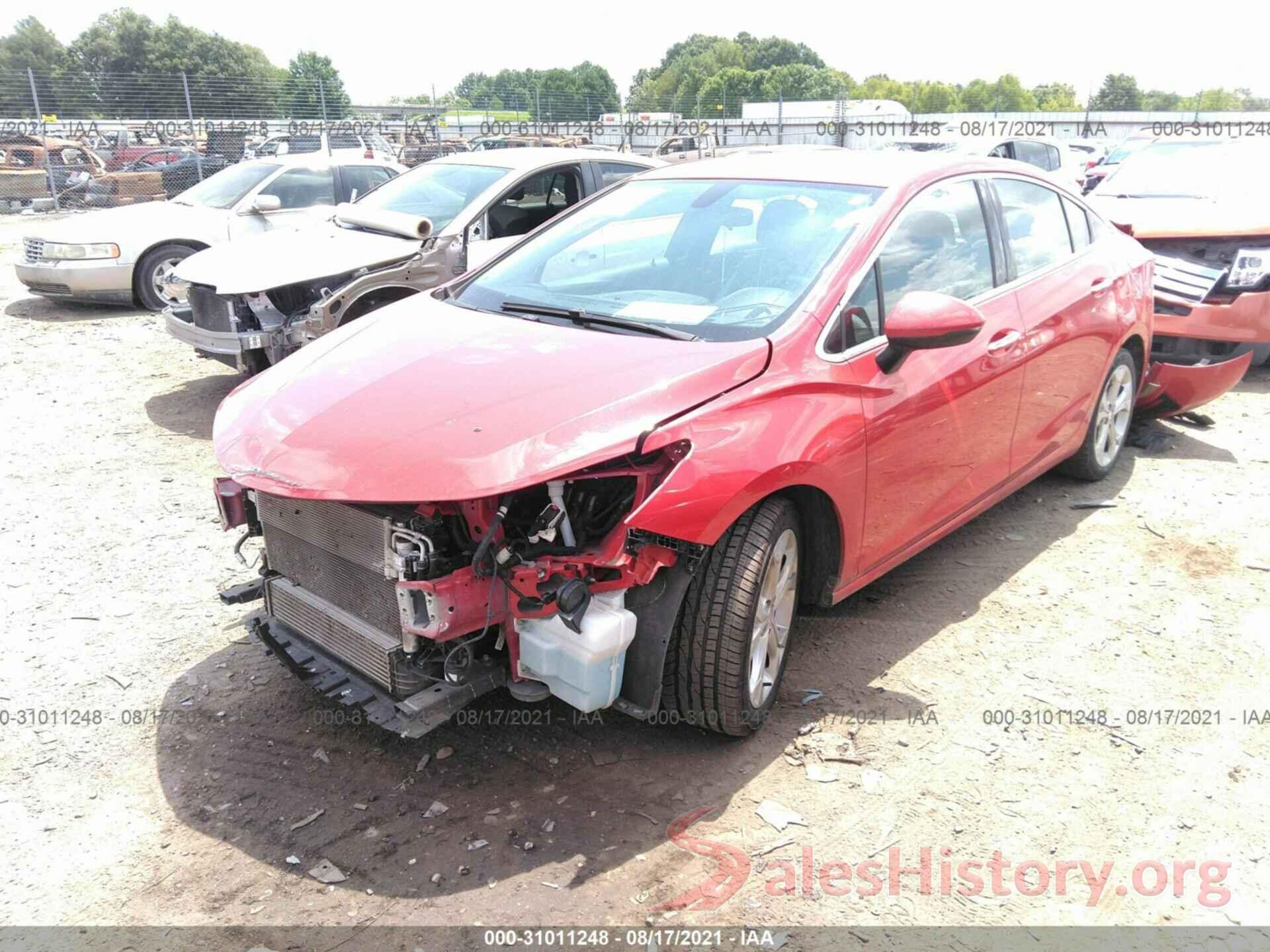 1G1BF5SM8J7172847 2018 CHEVROLET CRUZE