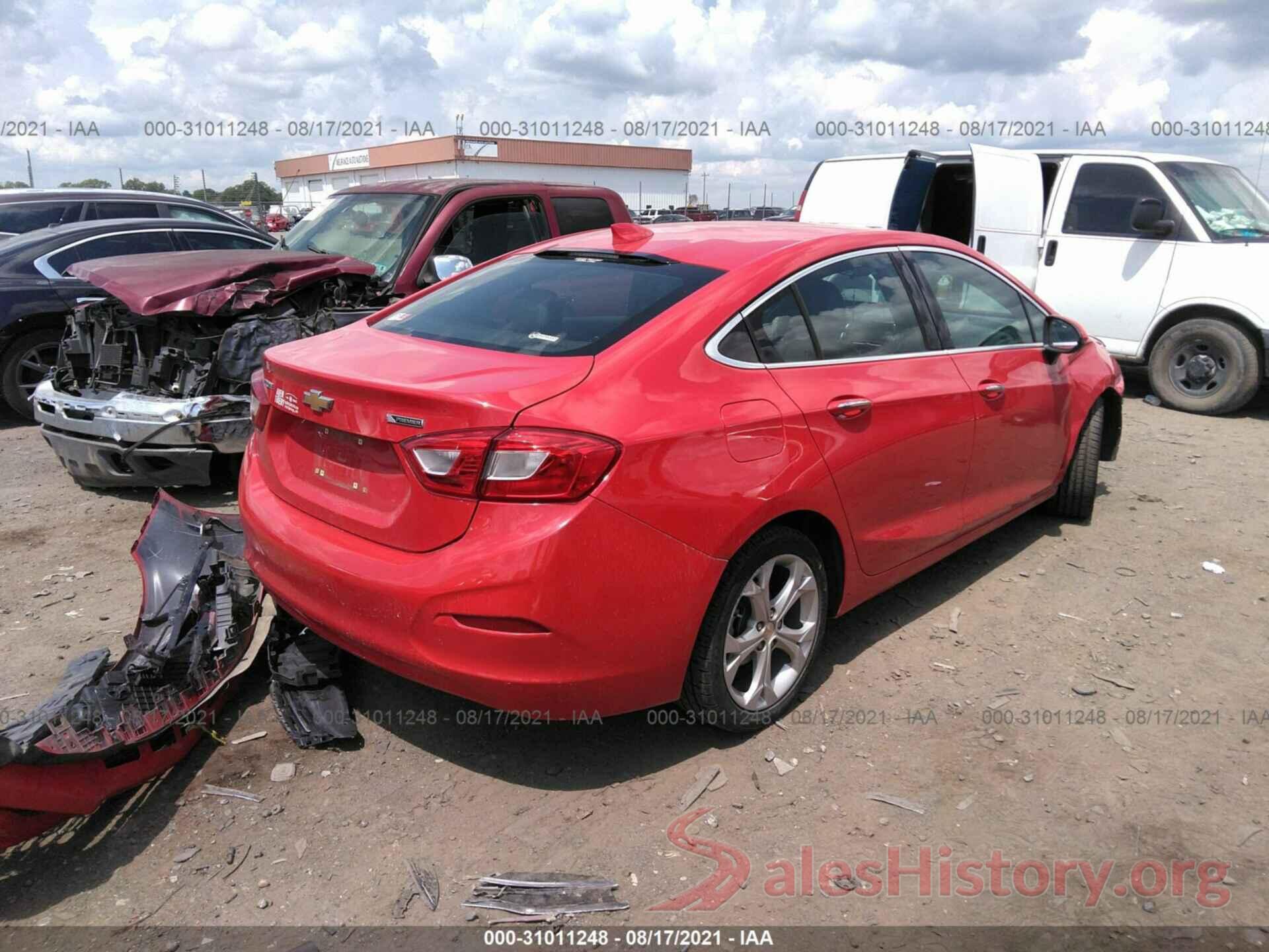 1G1BF5SM8J7172847 2018 CHEVROLET CRUZE