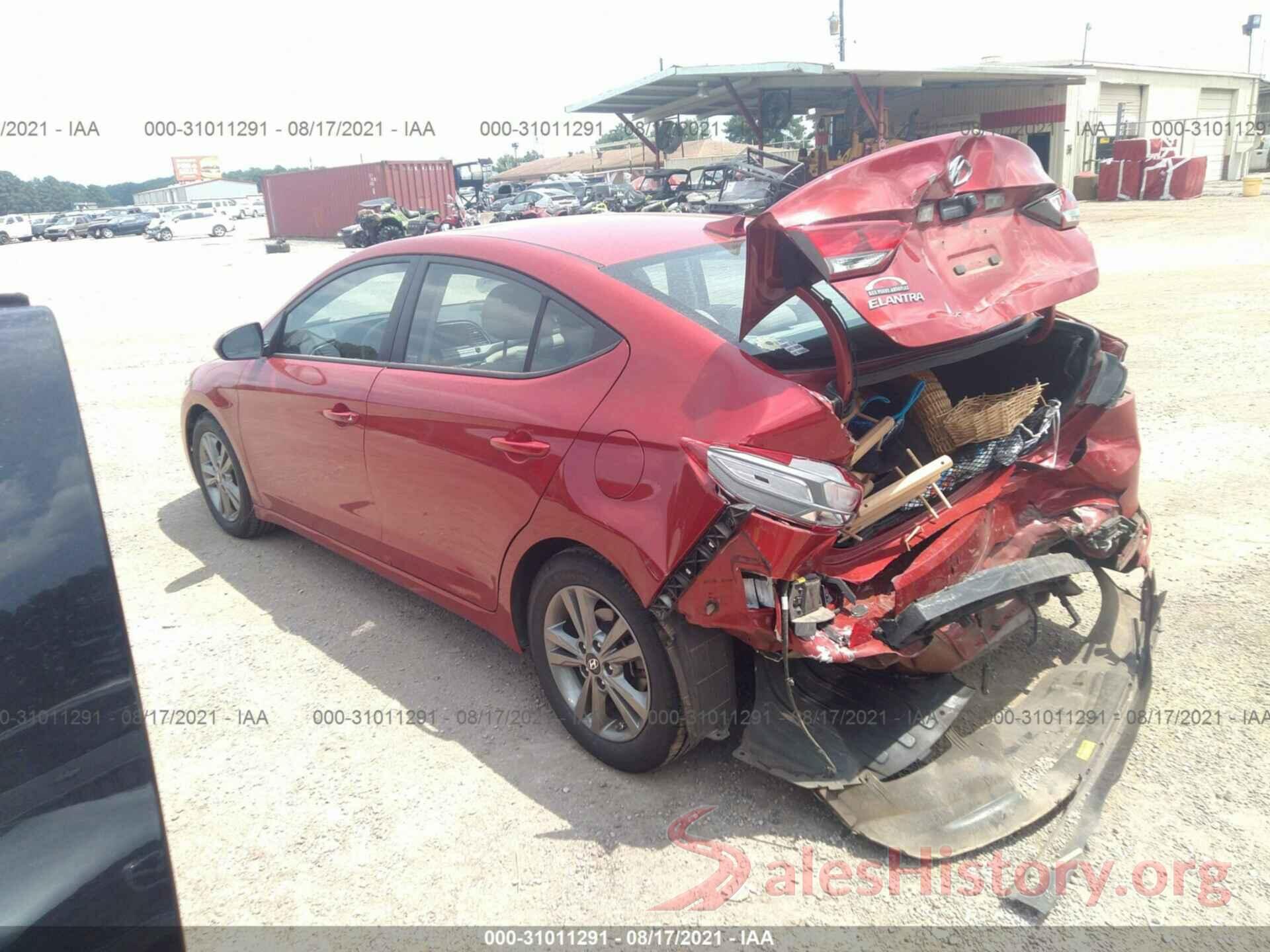 5NPD84LF3JH398861 2018 HYUNDAI ELANTRA