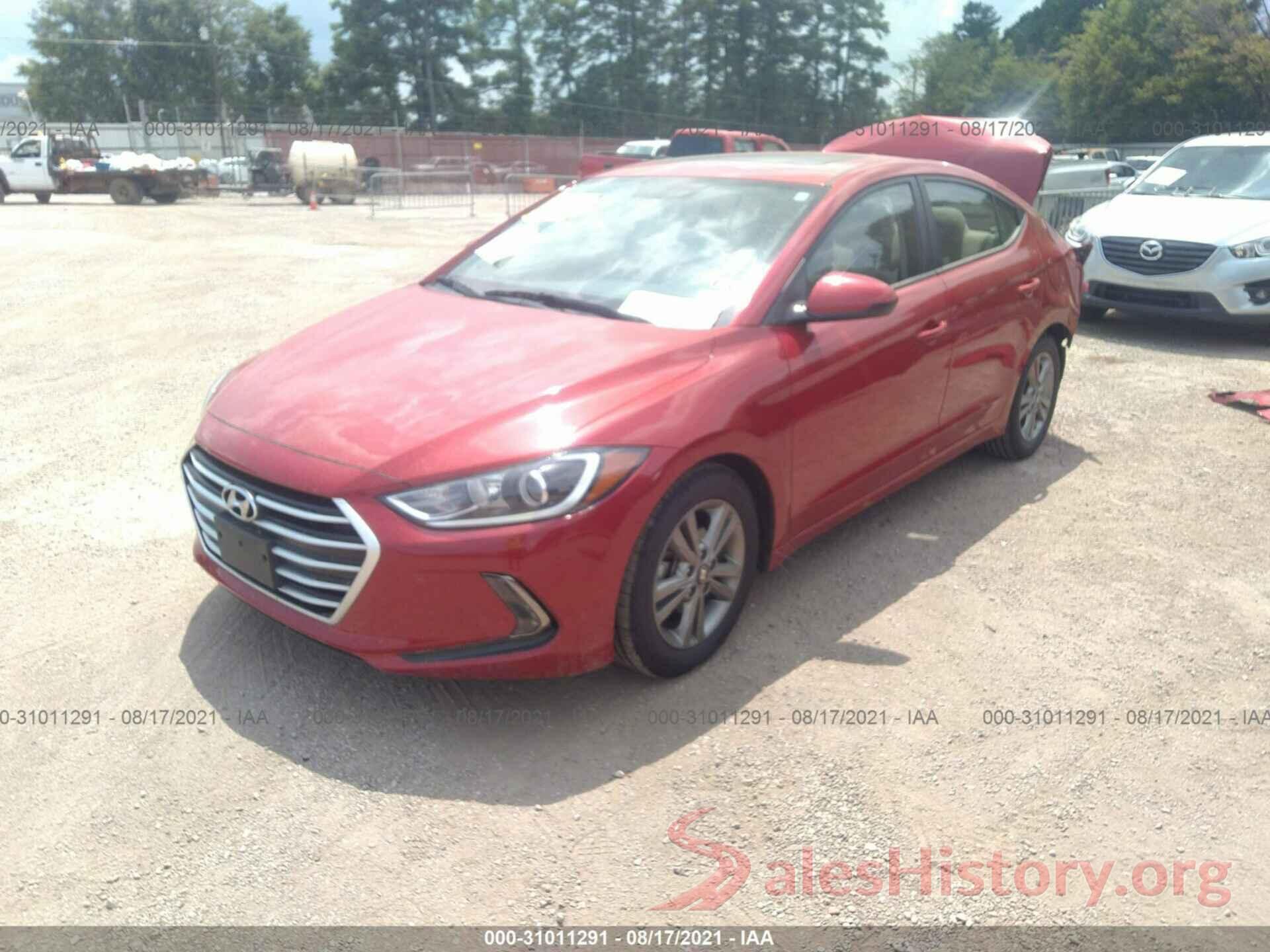 5NPD84LF3JH398861 2018 HYUNDAI ELANTRA