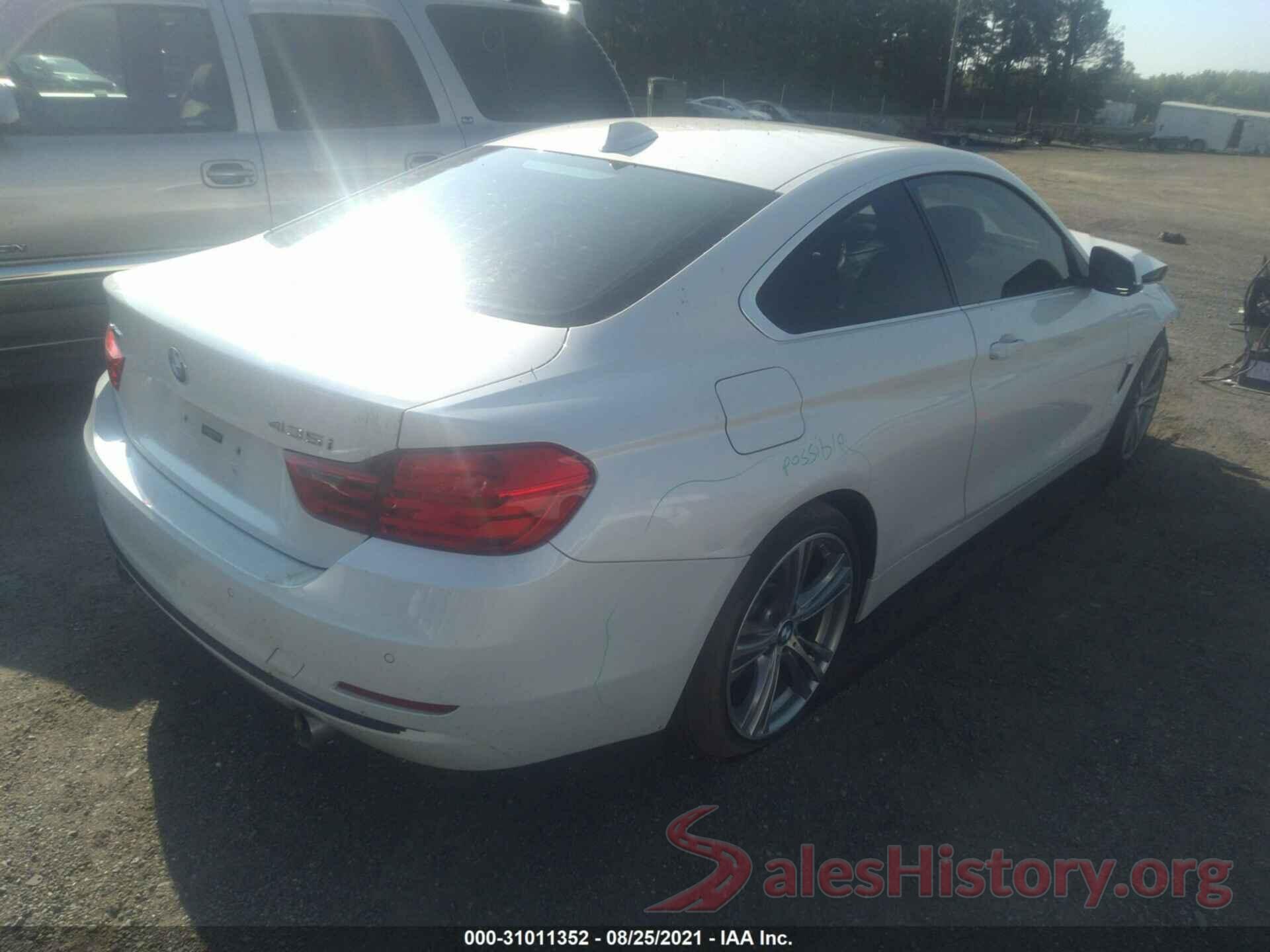 WBA3R5C59GK374612 2016 BMW 4 SERIES