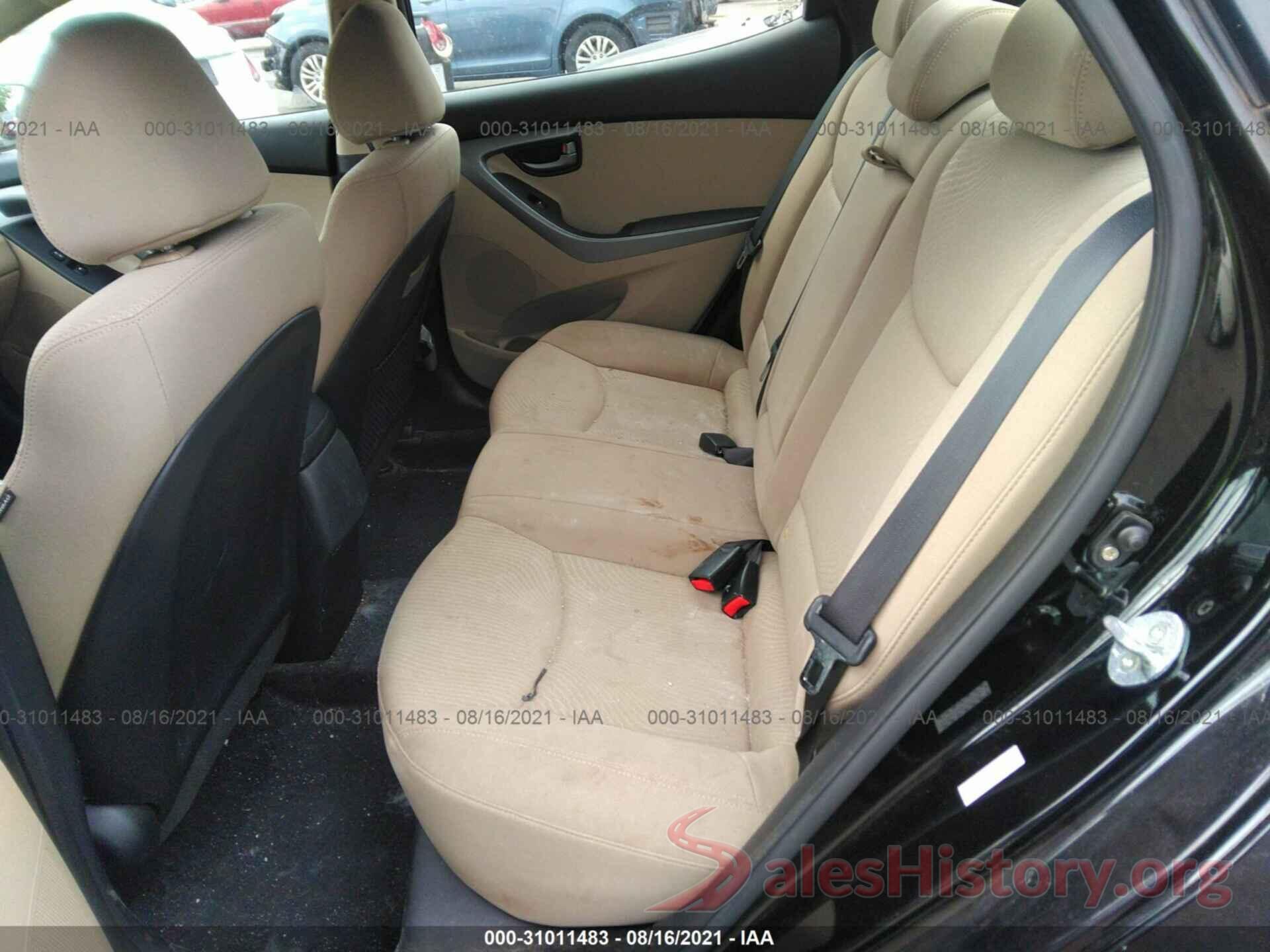 KMHDH4AE8GU543994 2016 HYUNDAI ELANTRA