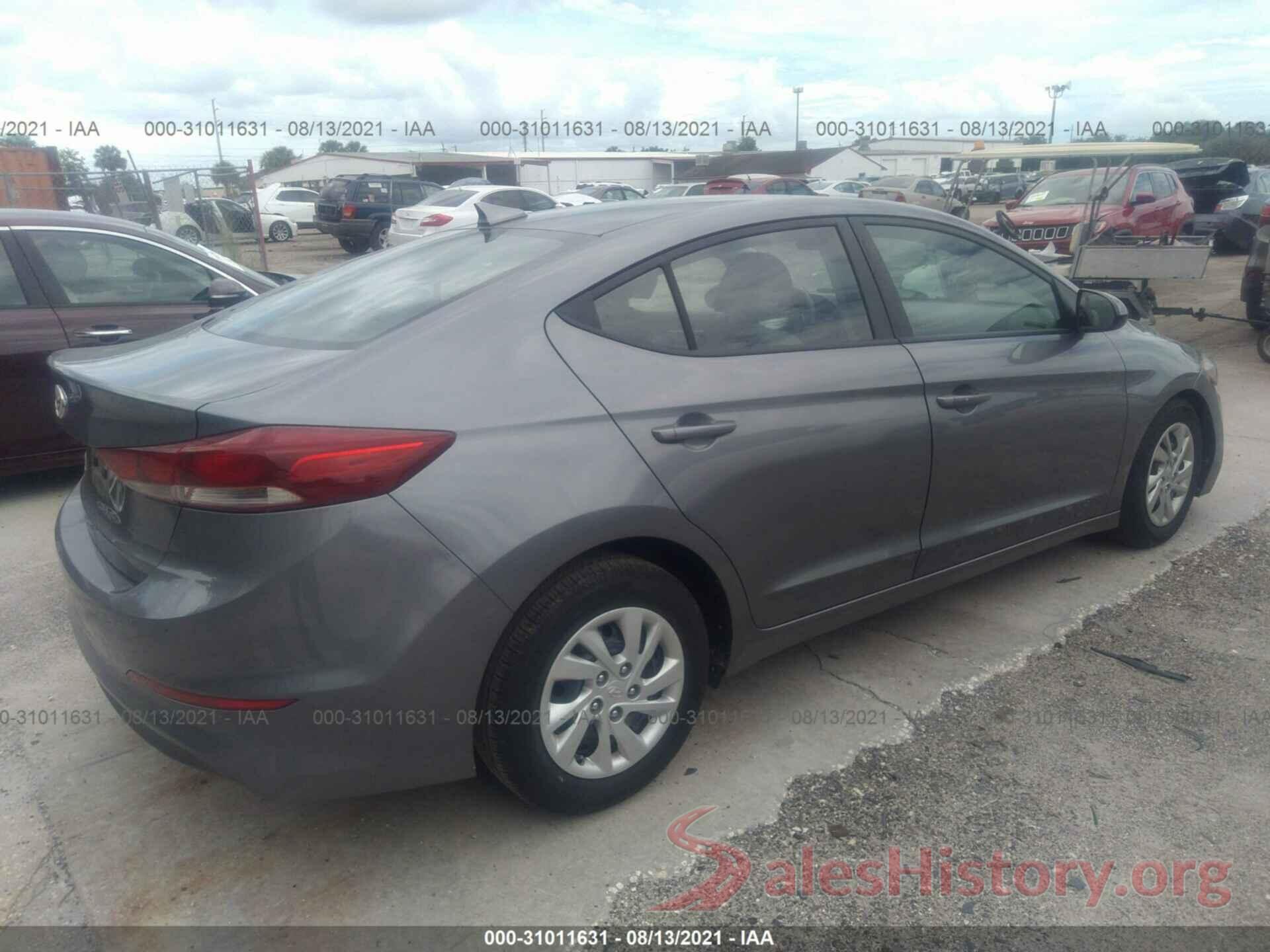 KMHD74LF4HU154537 2017 HYUNDAI ELANTRA