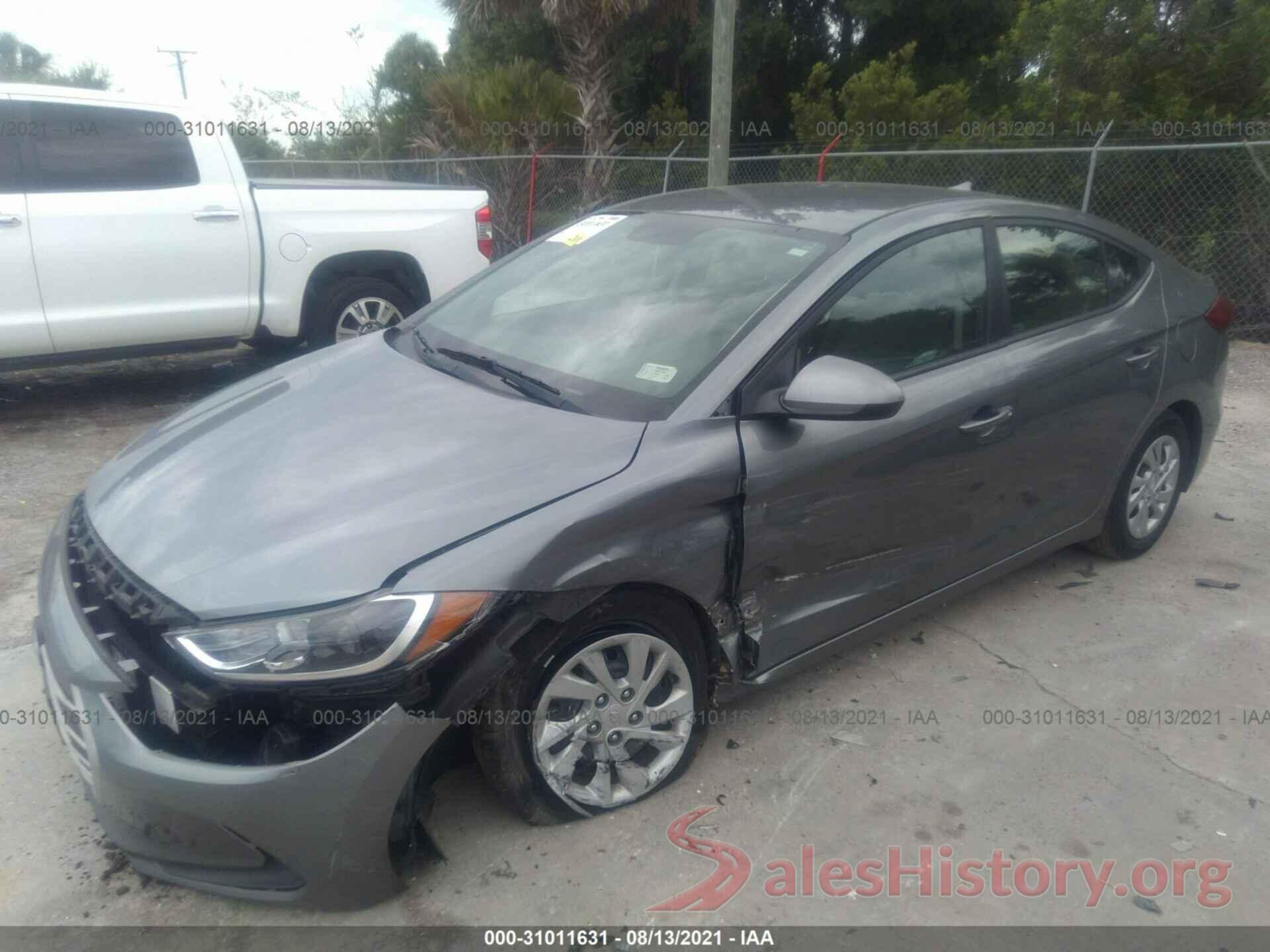 KMHD74LF4HU154537 2017 HYUNDAI ELANTRA