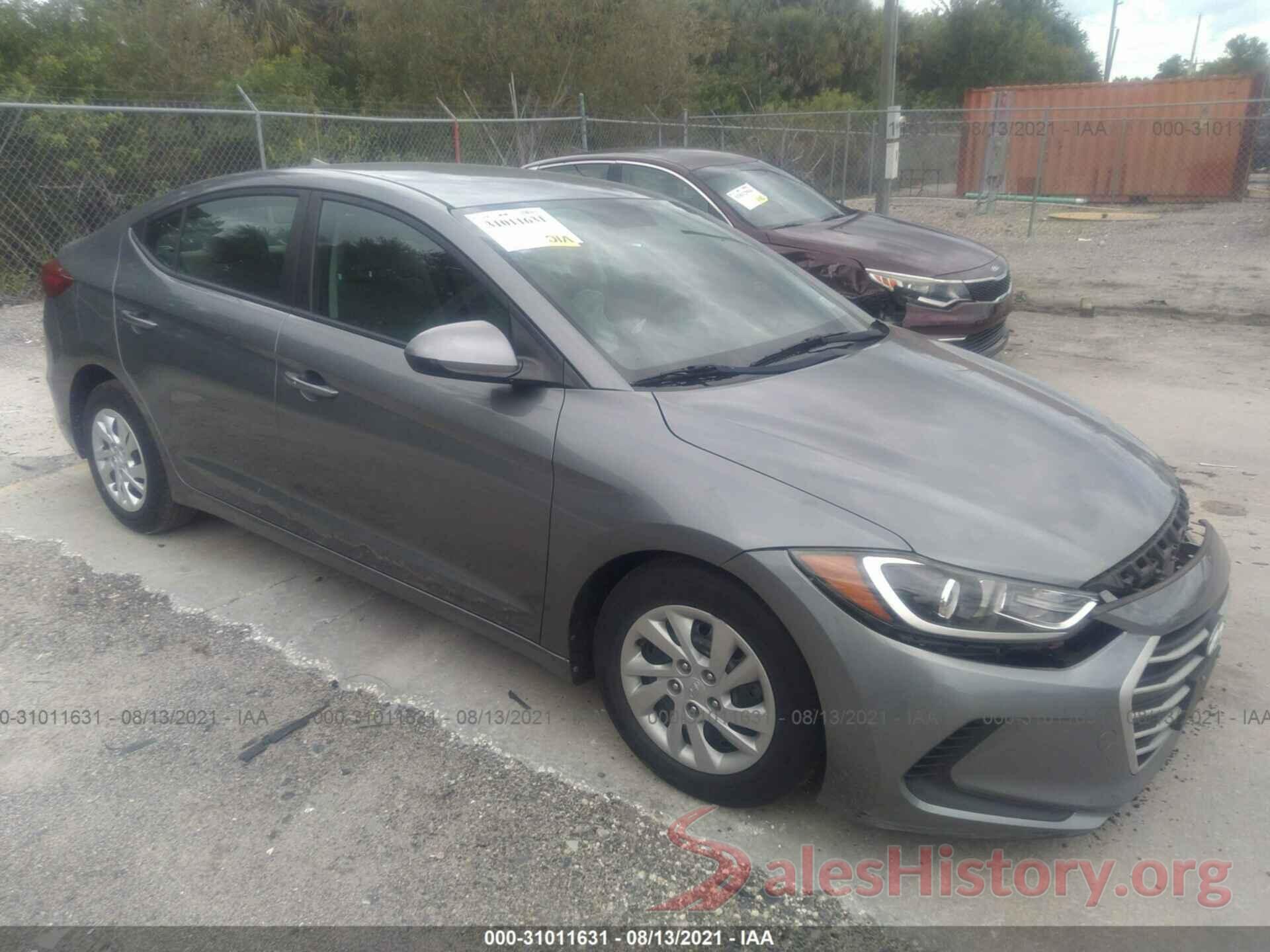 KMHD74LF4HU154537 2017 HYUNDAI ELANTRA