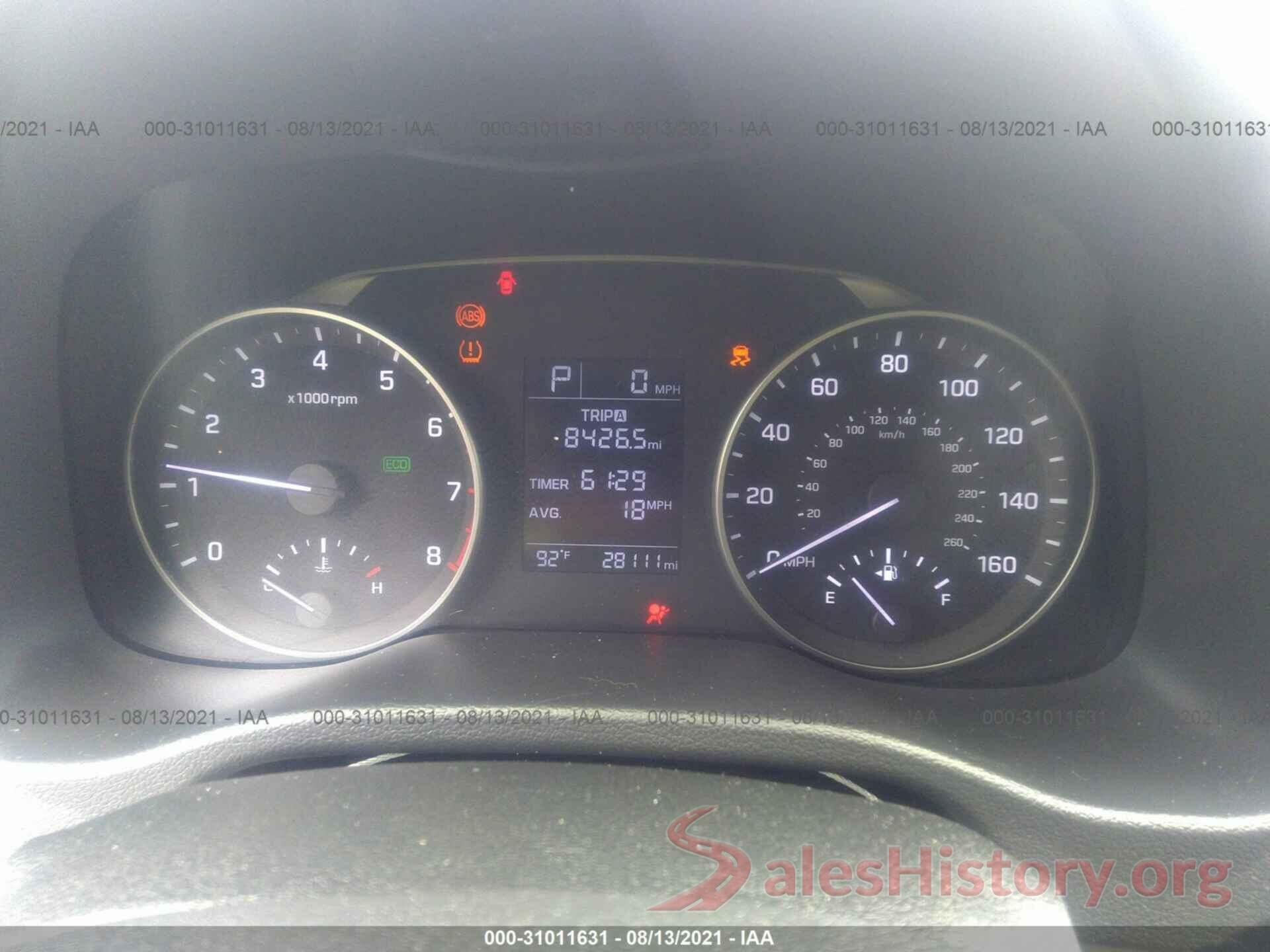 KMHD74LF4HU154537 2017 HYUNDAI ELANTRA