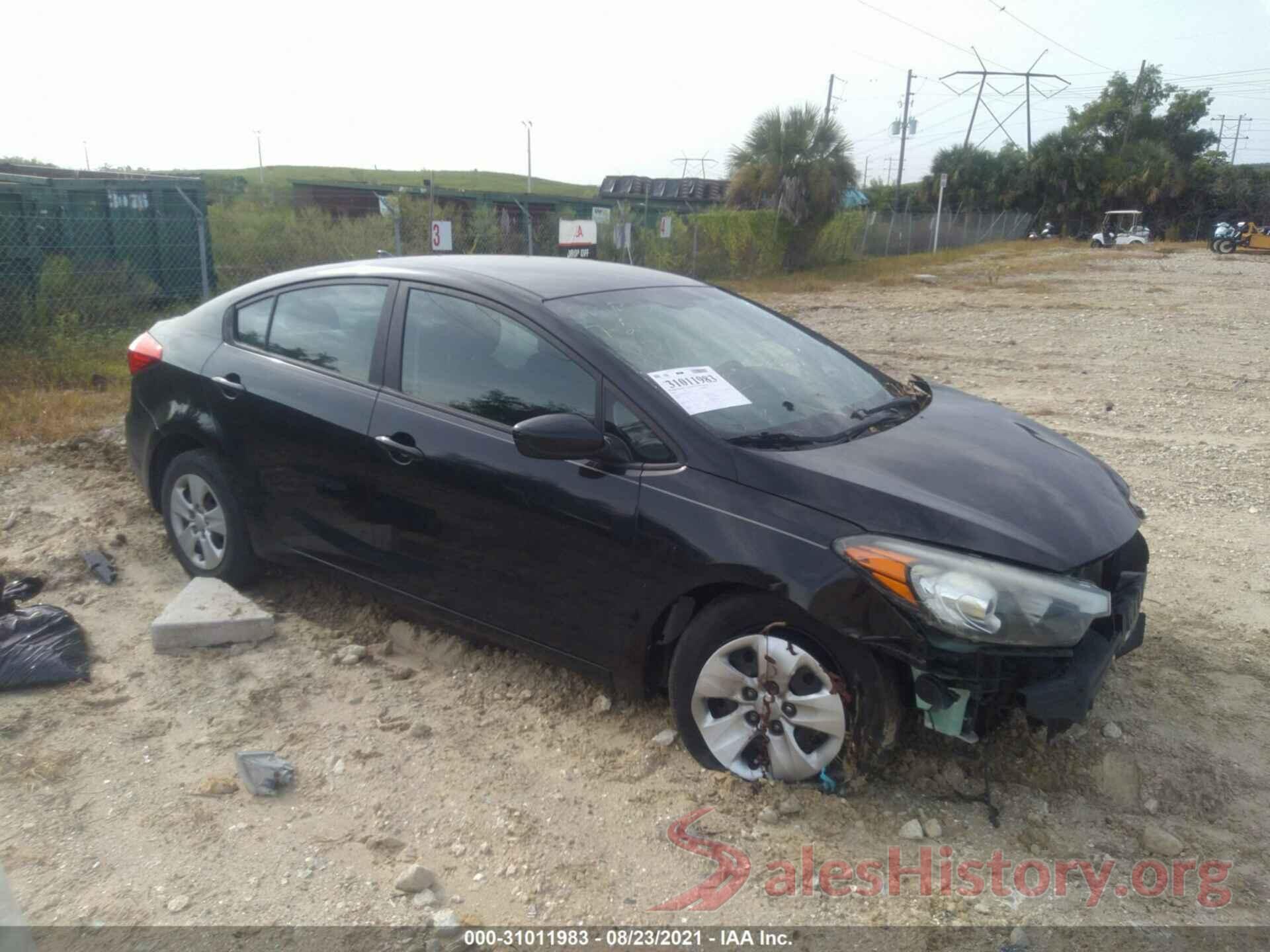 KNAFK4A67G5441150 2016 KIA FORTE