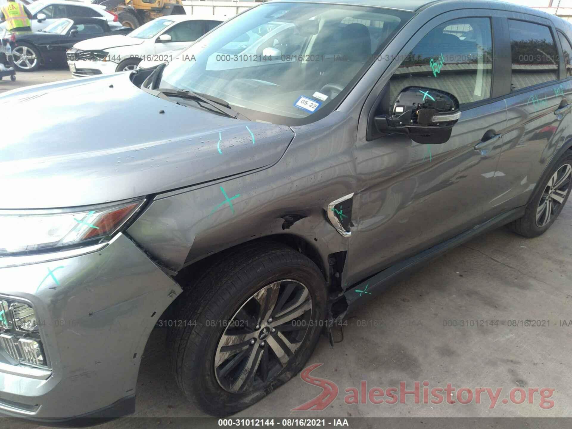 JA4AP4AU1LU026431 2020 MITSUBISHI OUTLANDER SPORT