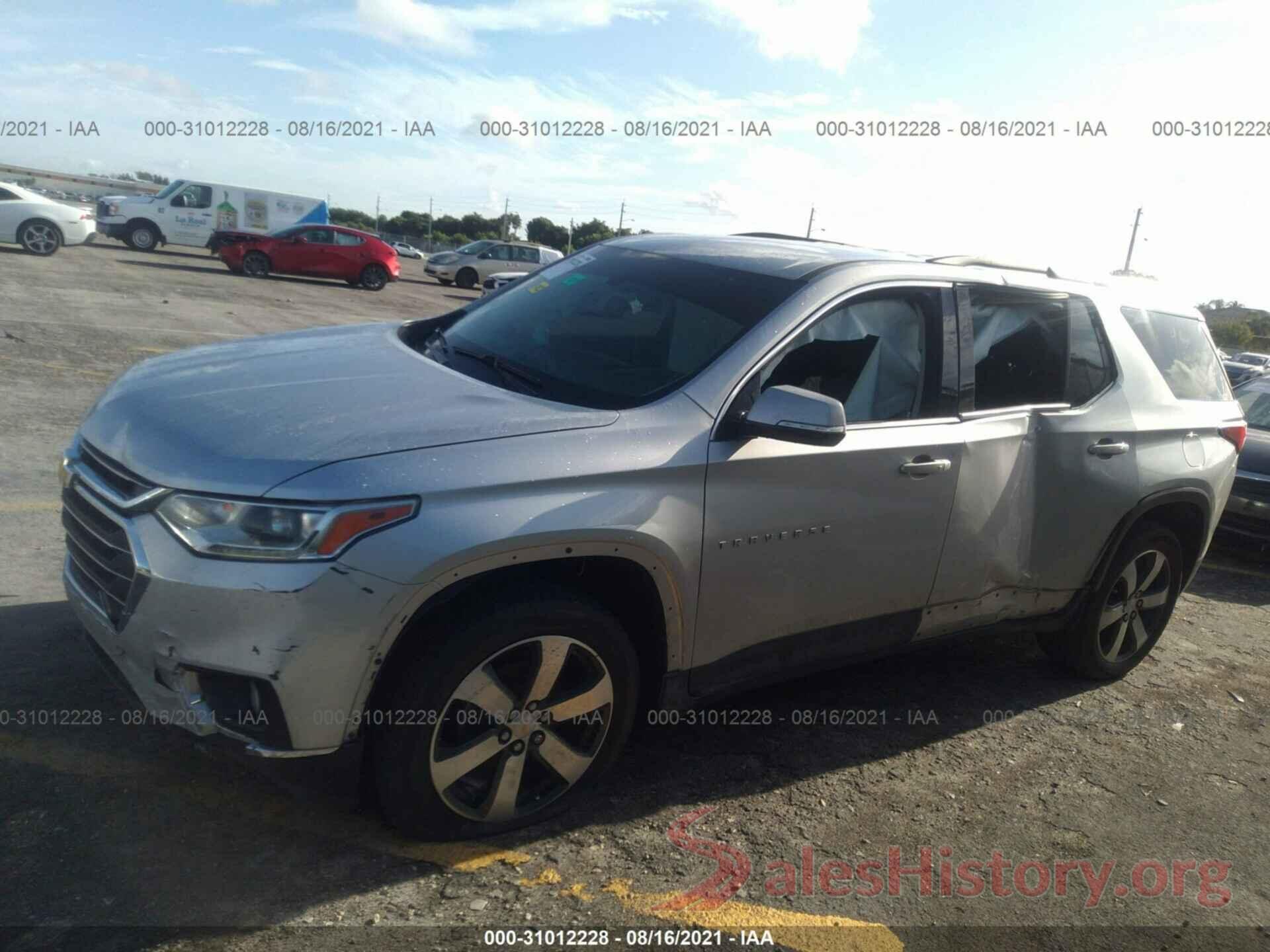 1GNERHKW8JJ129859 2018 CHEVROLET TRAVERSE